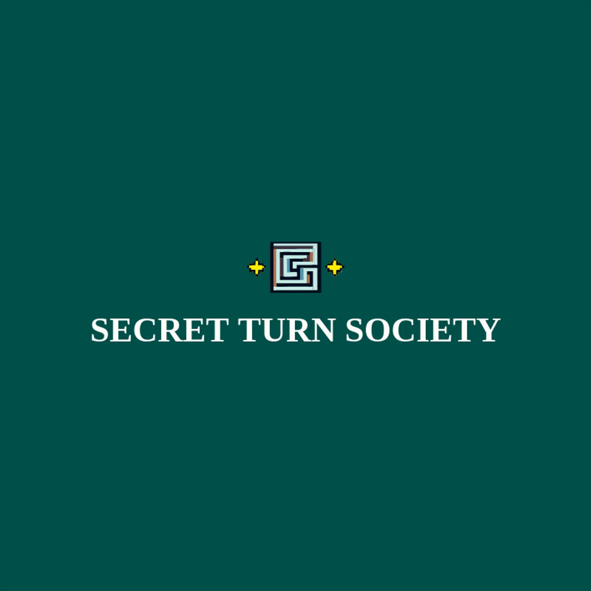Secret Turn Society logo for maze