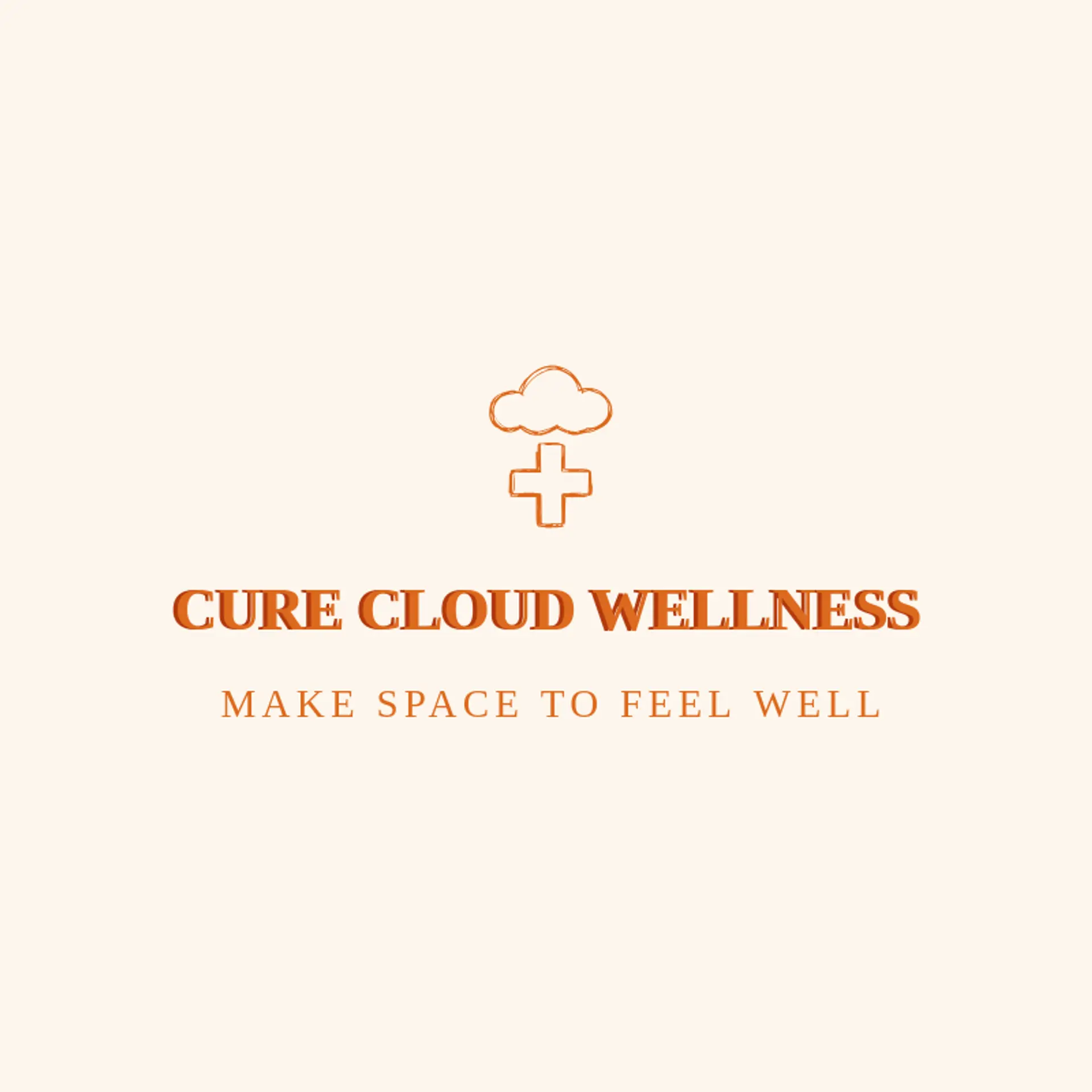 Cure Cloud Wellness logo for cure