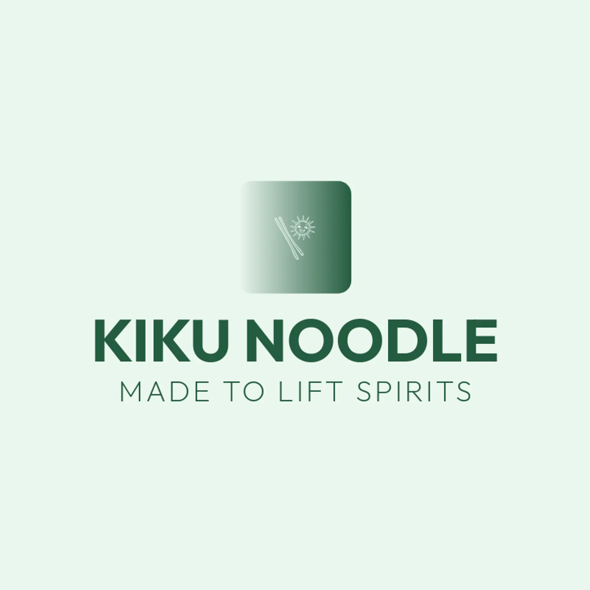 Kiku Noodle logo for japanese