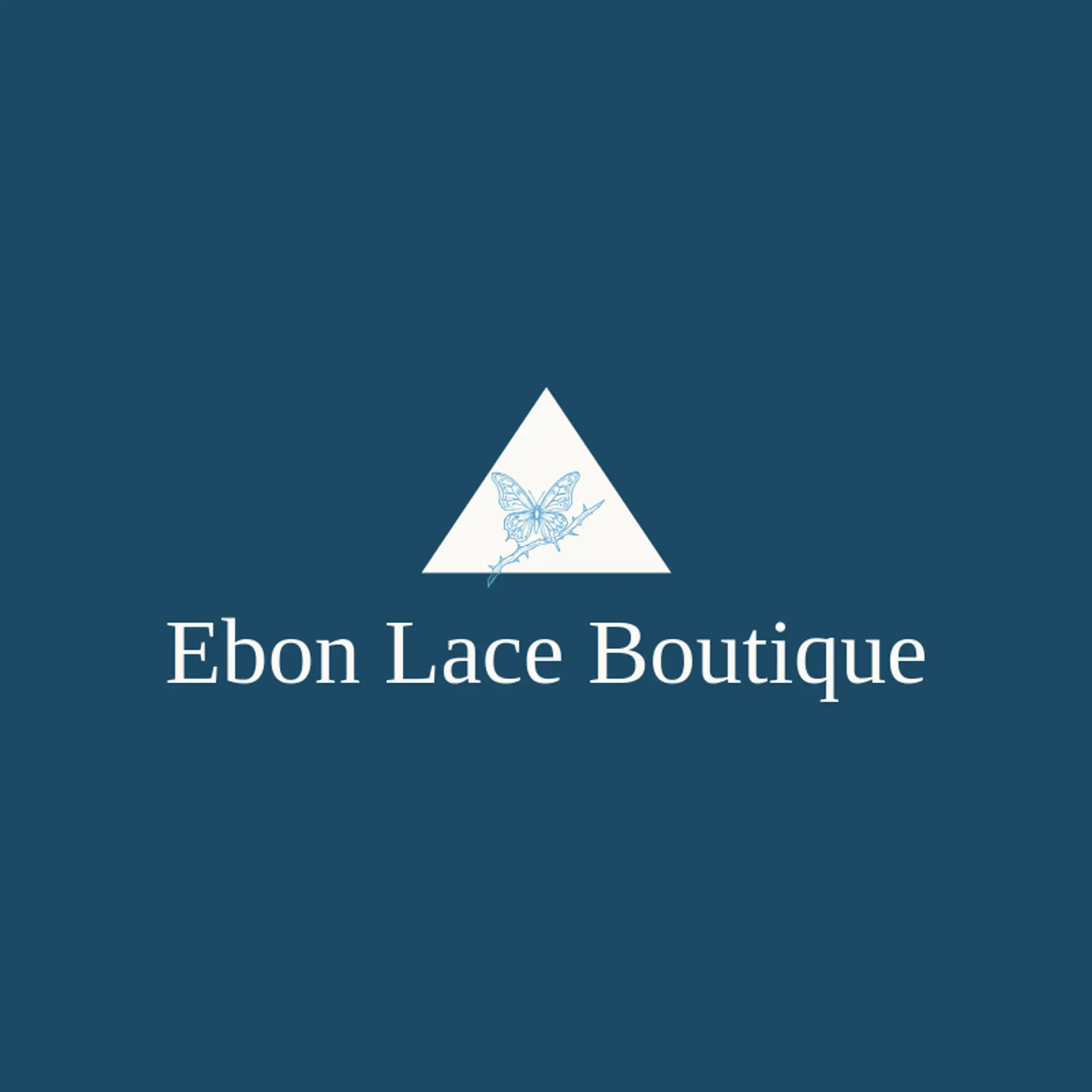 Ebon Lace Boutique logo for gothic