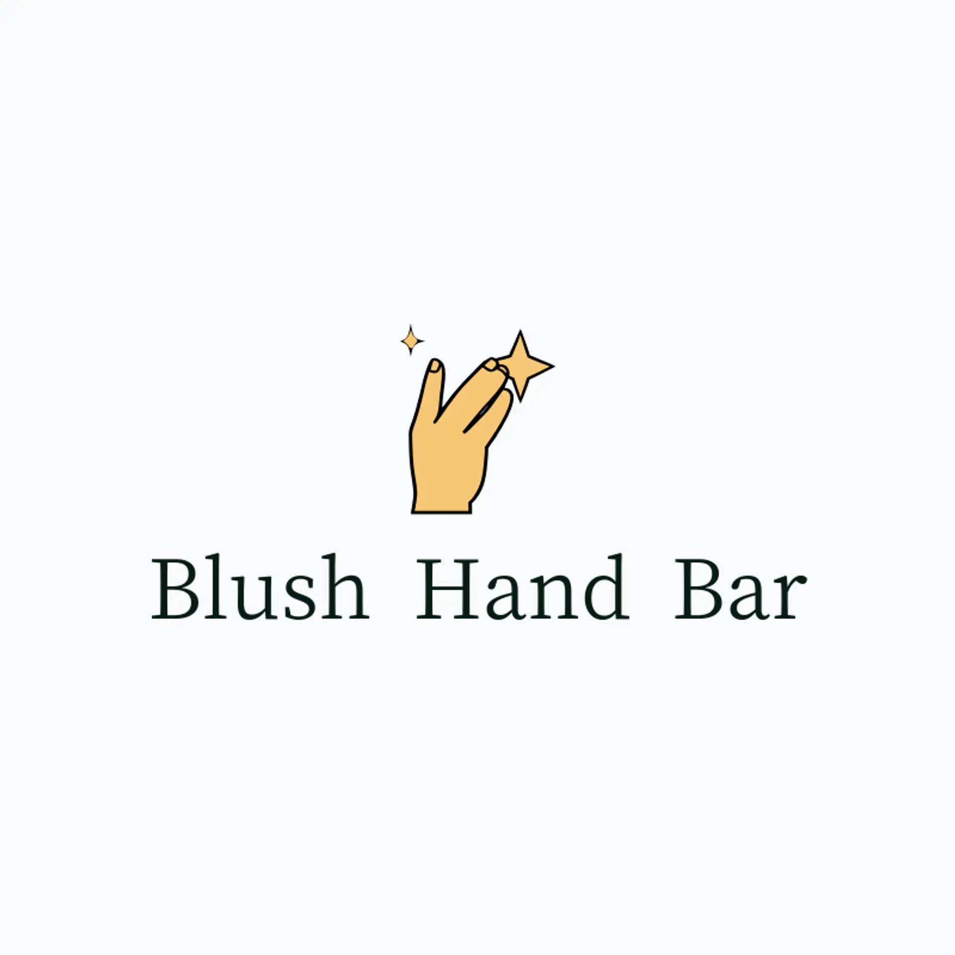 Blush Hand Bar logo for nail