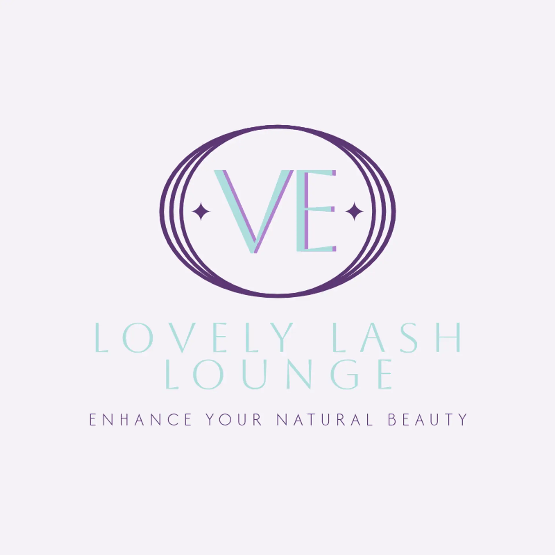 Lush Lash Studio logo for lash tech