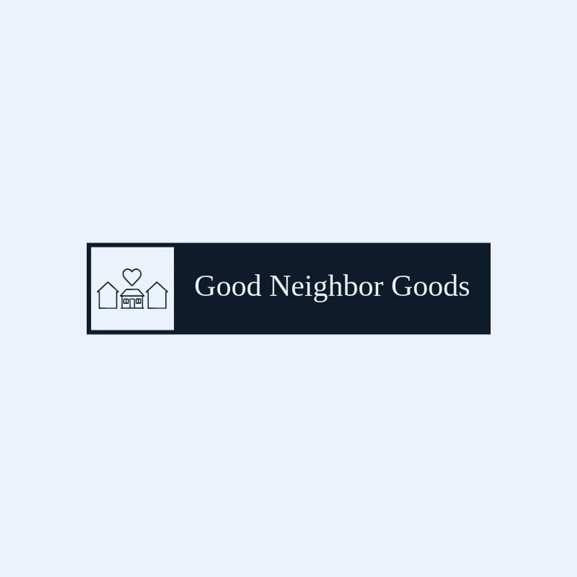 Good Neighbor Goods logo for small business