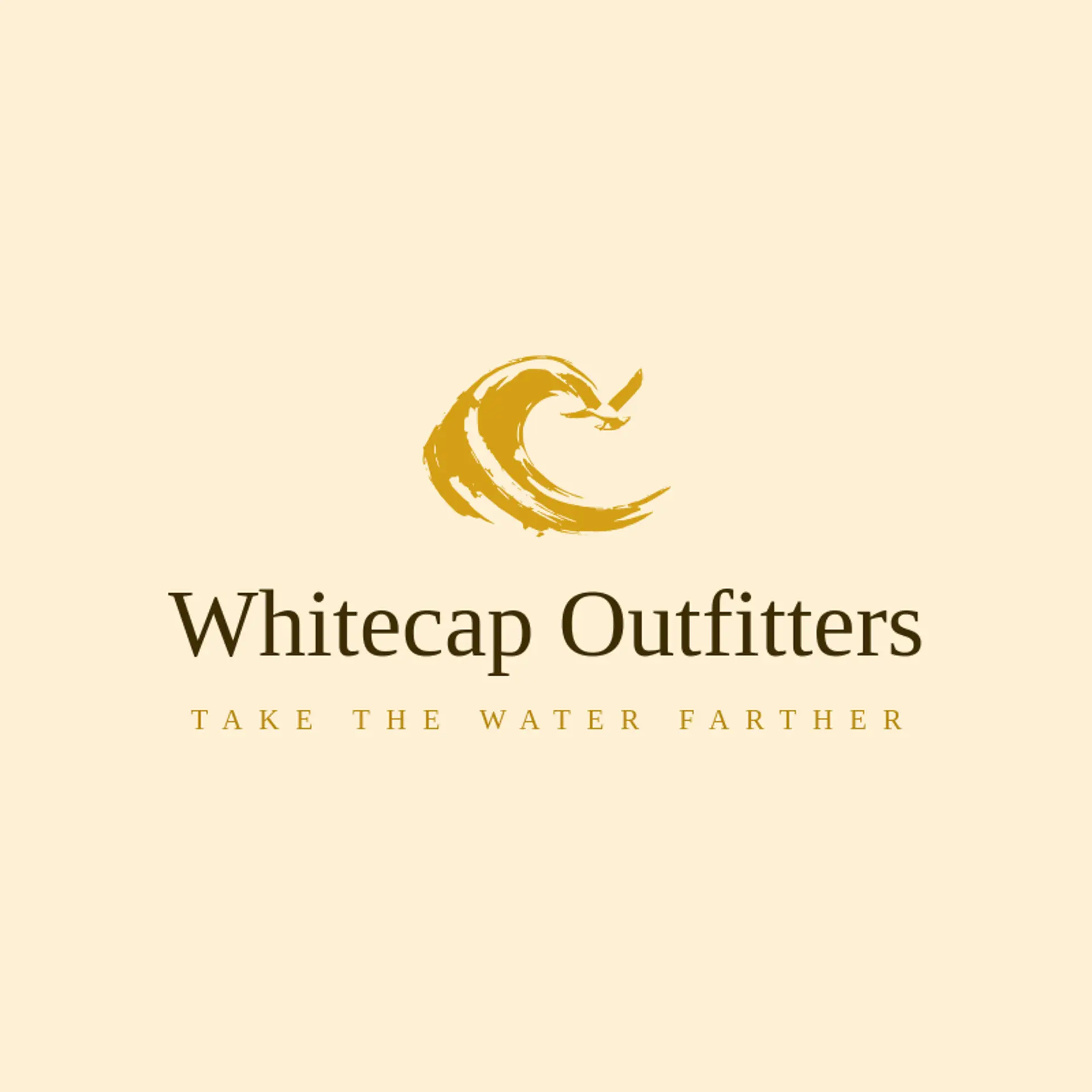 Whitecap Outfitters logo for nautical