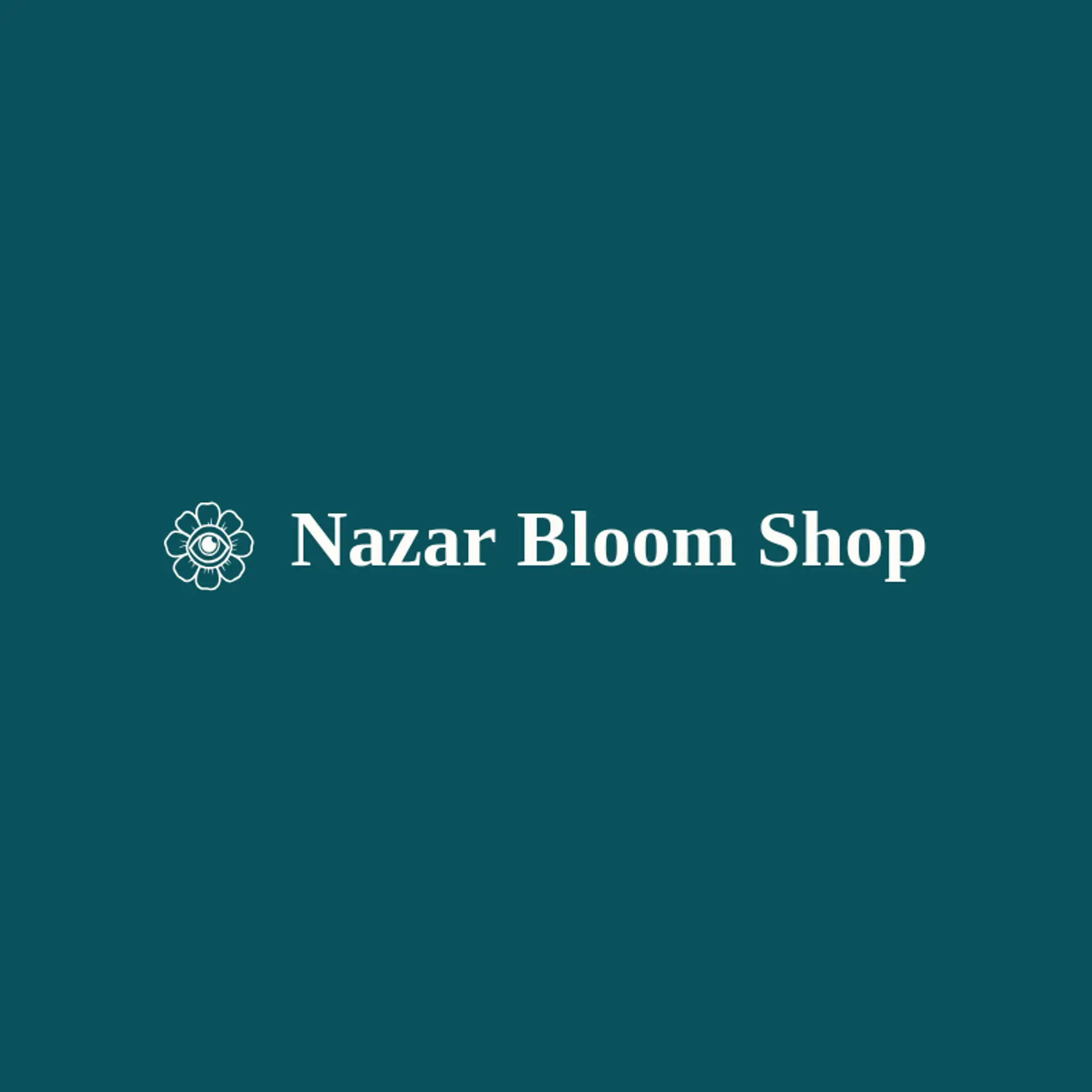 Nazar Bloom Shop logo for evil eye