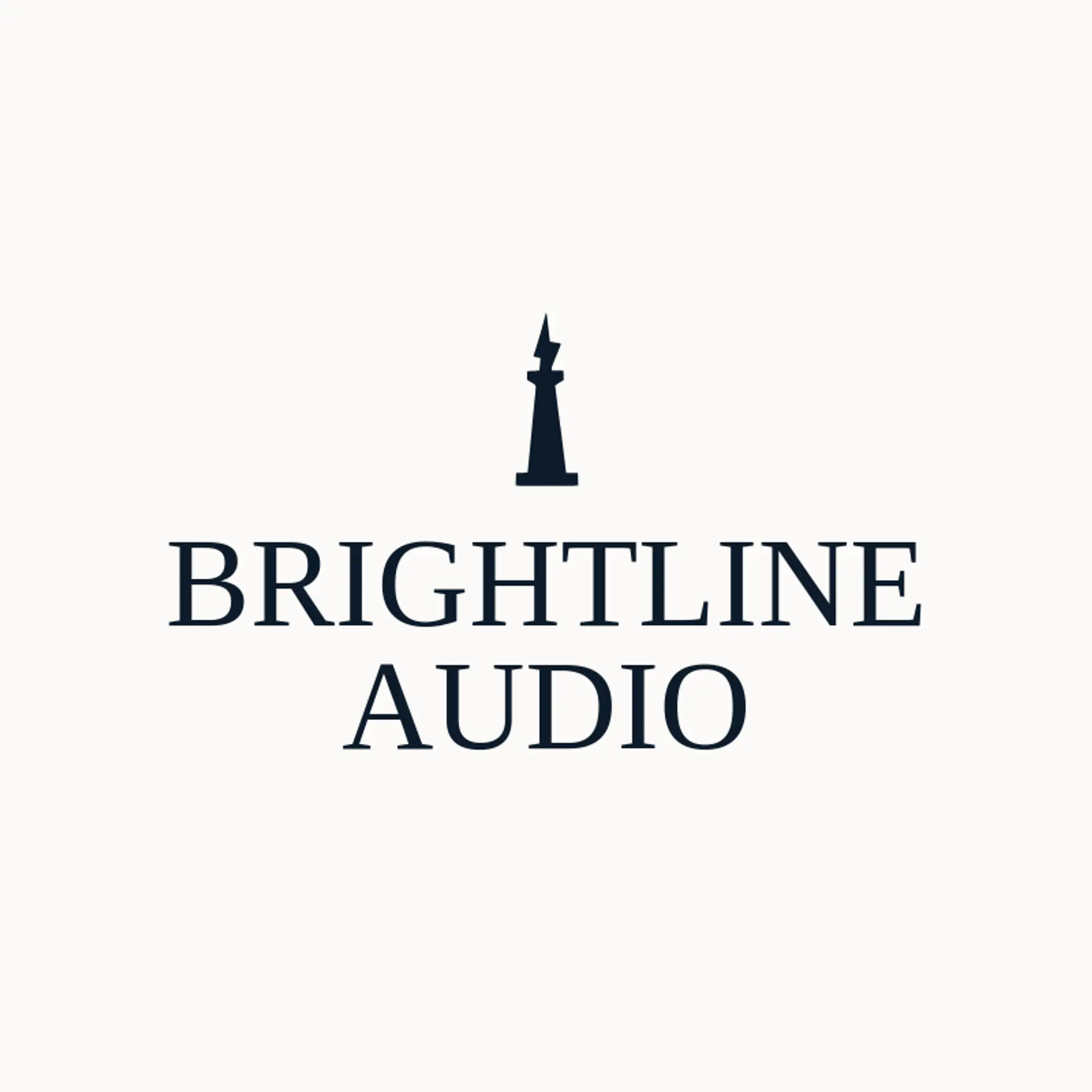 Brightline Audio logo for broadcast