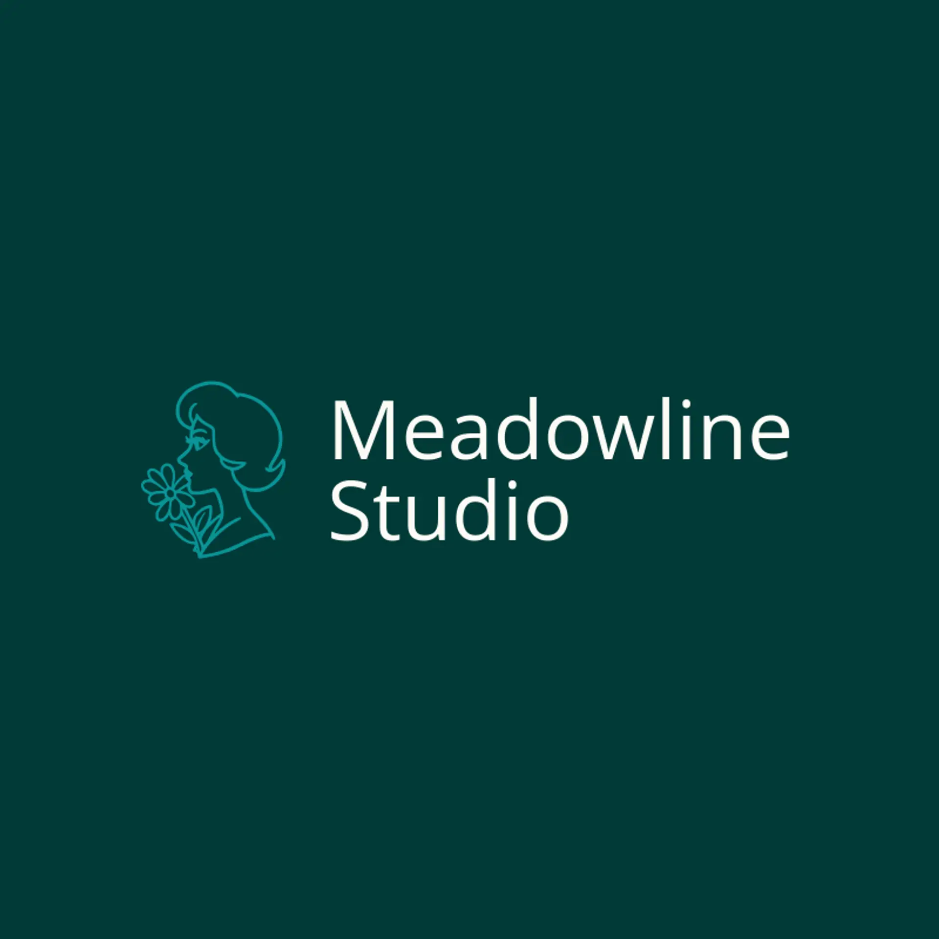 Meadowline Studio logo for woman