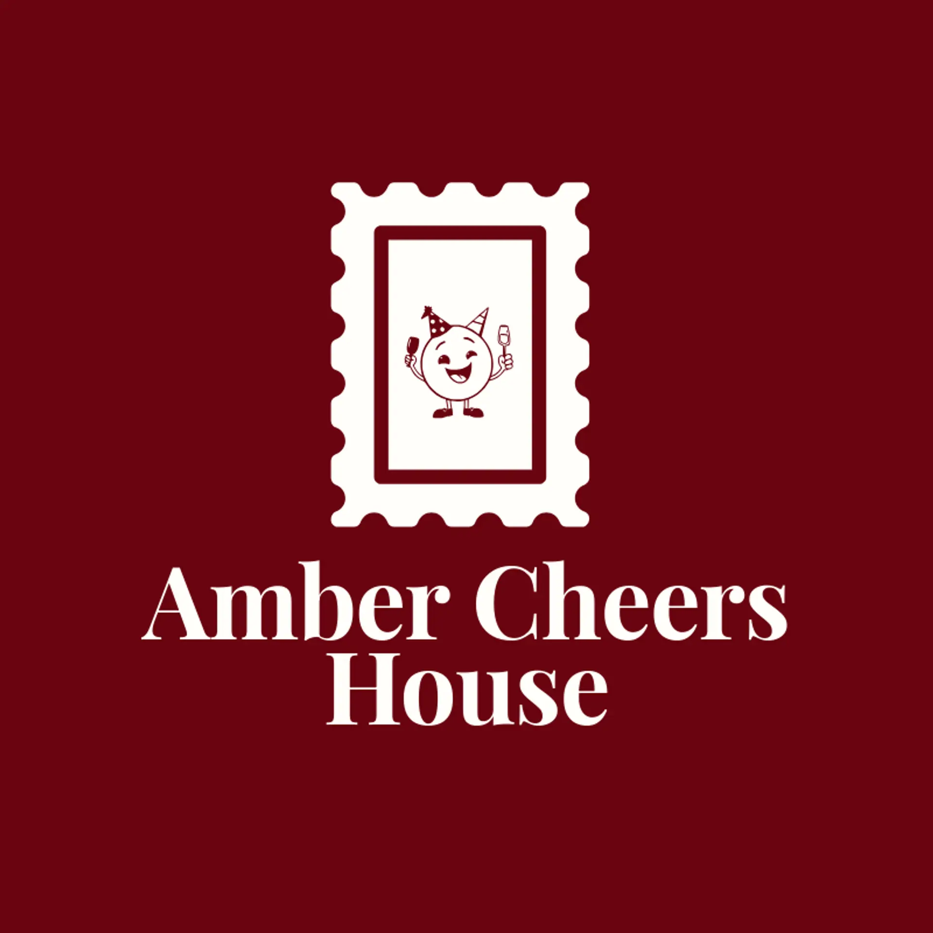 Amber Cheers House logo for cheers