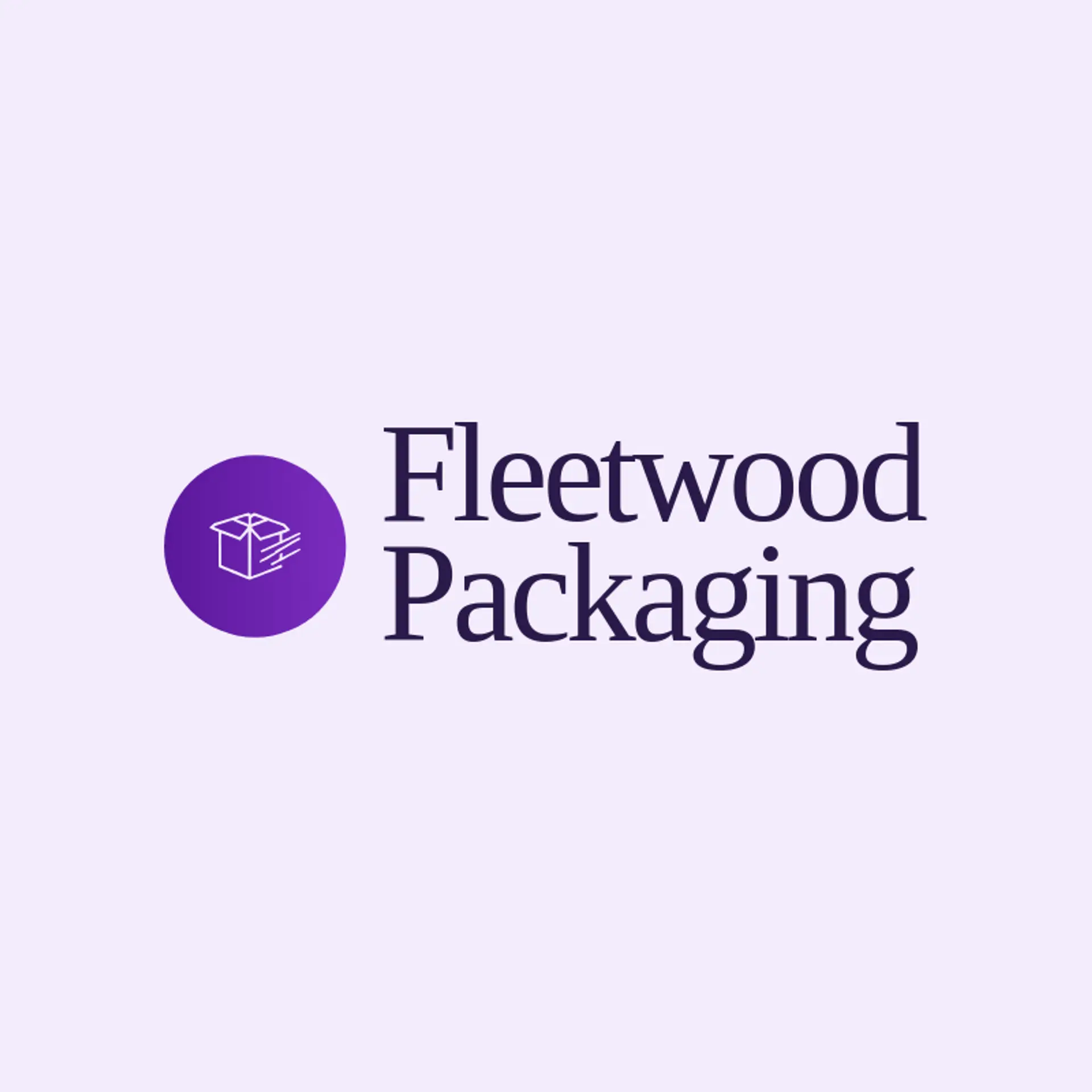 Fleetwood Packaging logo for manufacturing