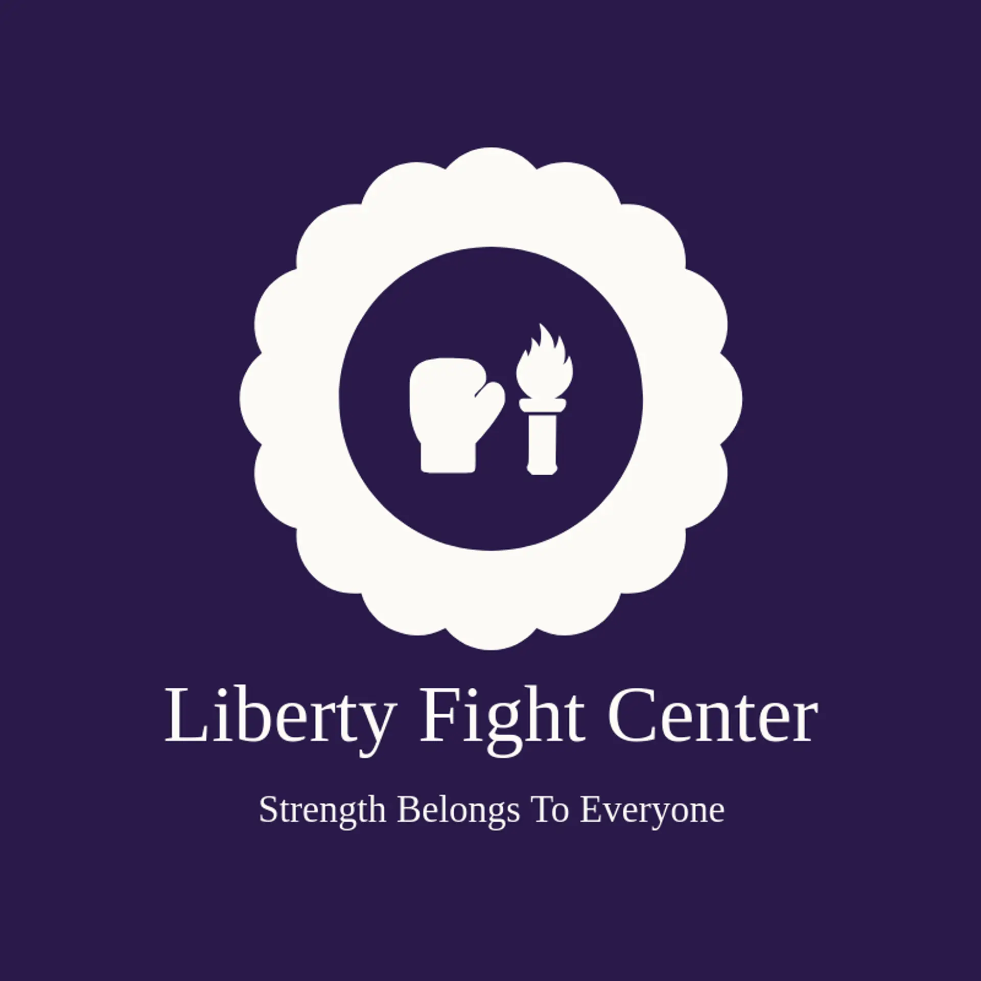 Liberty Fight Center logo for fight