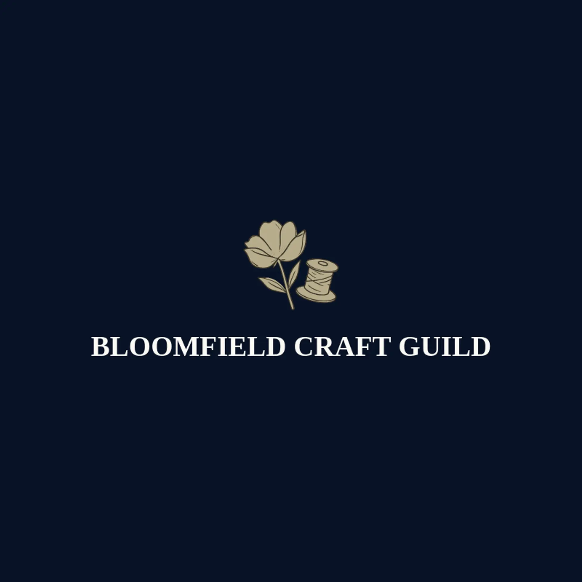 Bloomfield Craft Guild logo for blossom