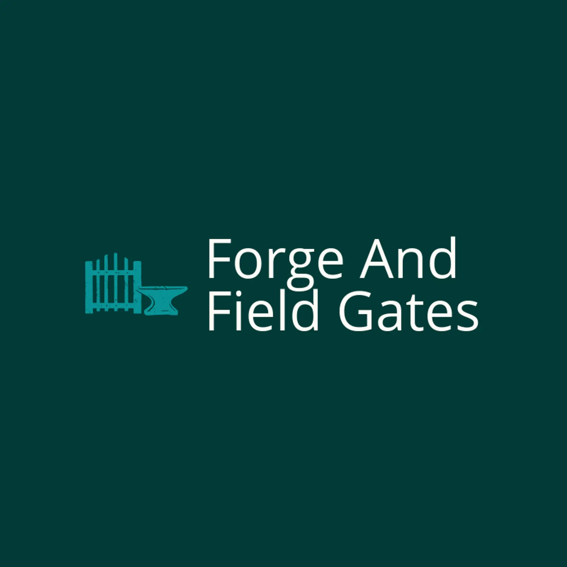 Forge and Field Gates logo for gate