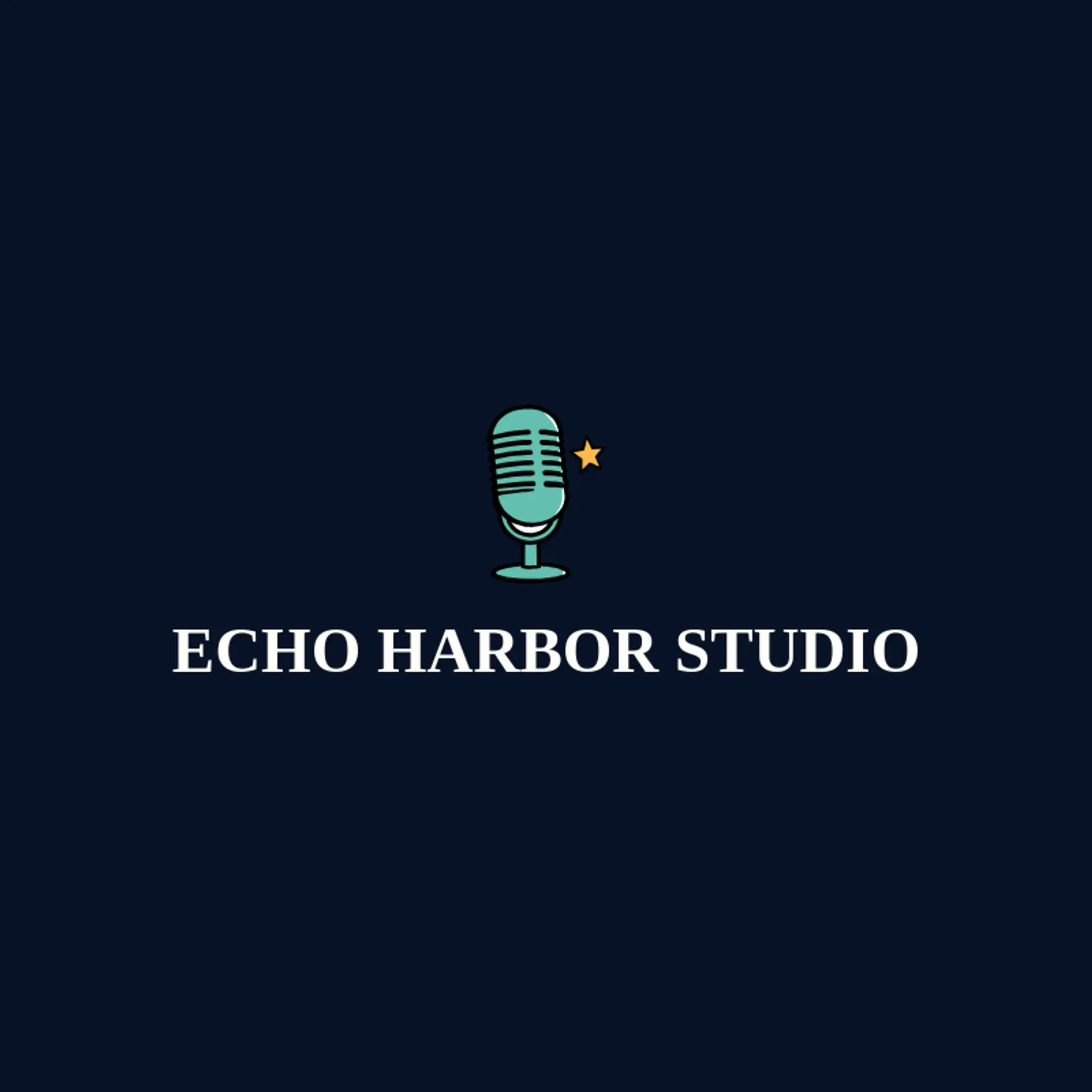 Echo Harbor Studio logo for recording