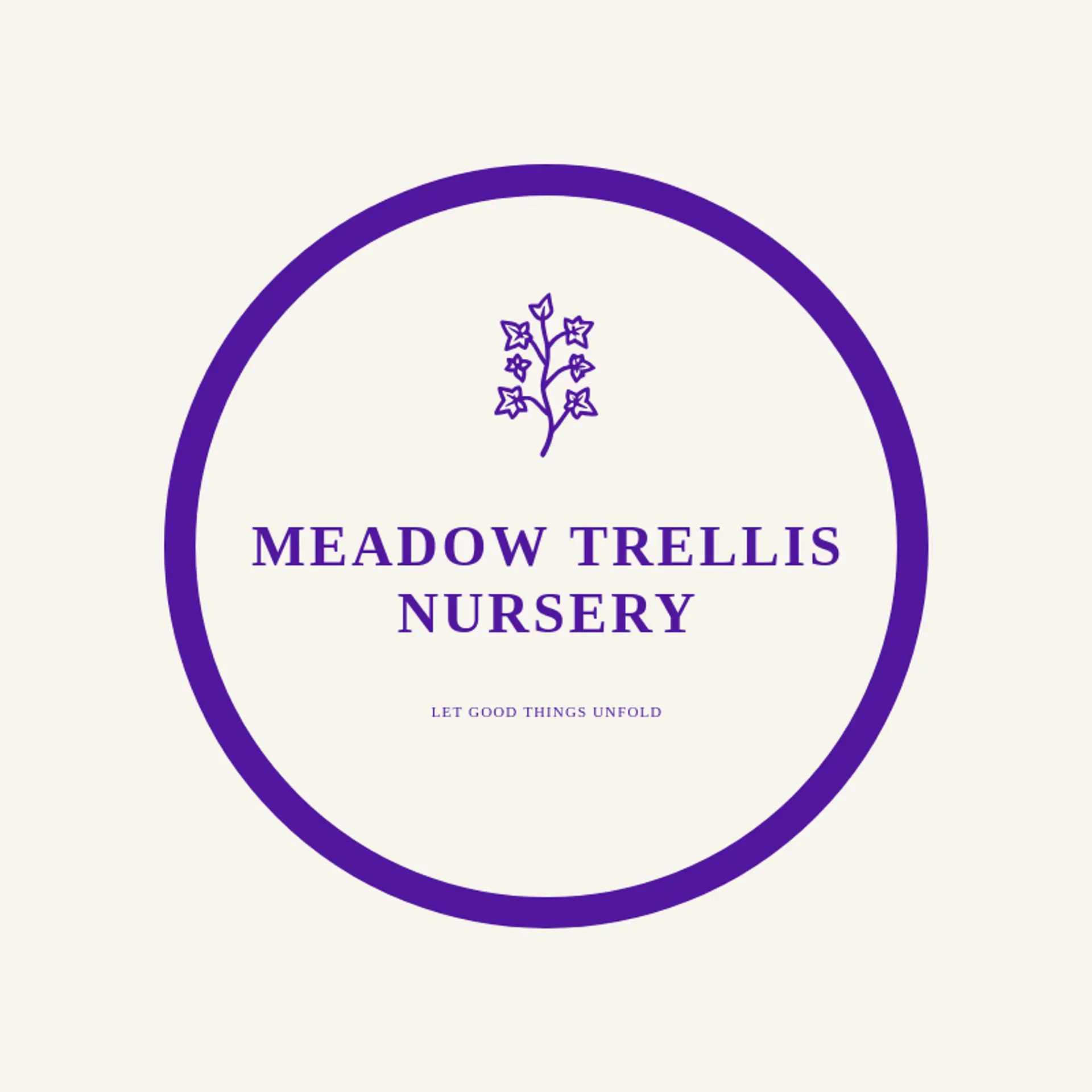 Meadow Trellis Nursery logo for vine