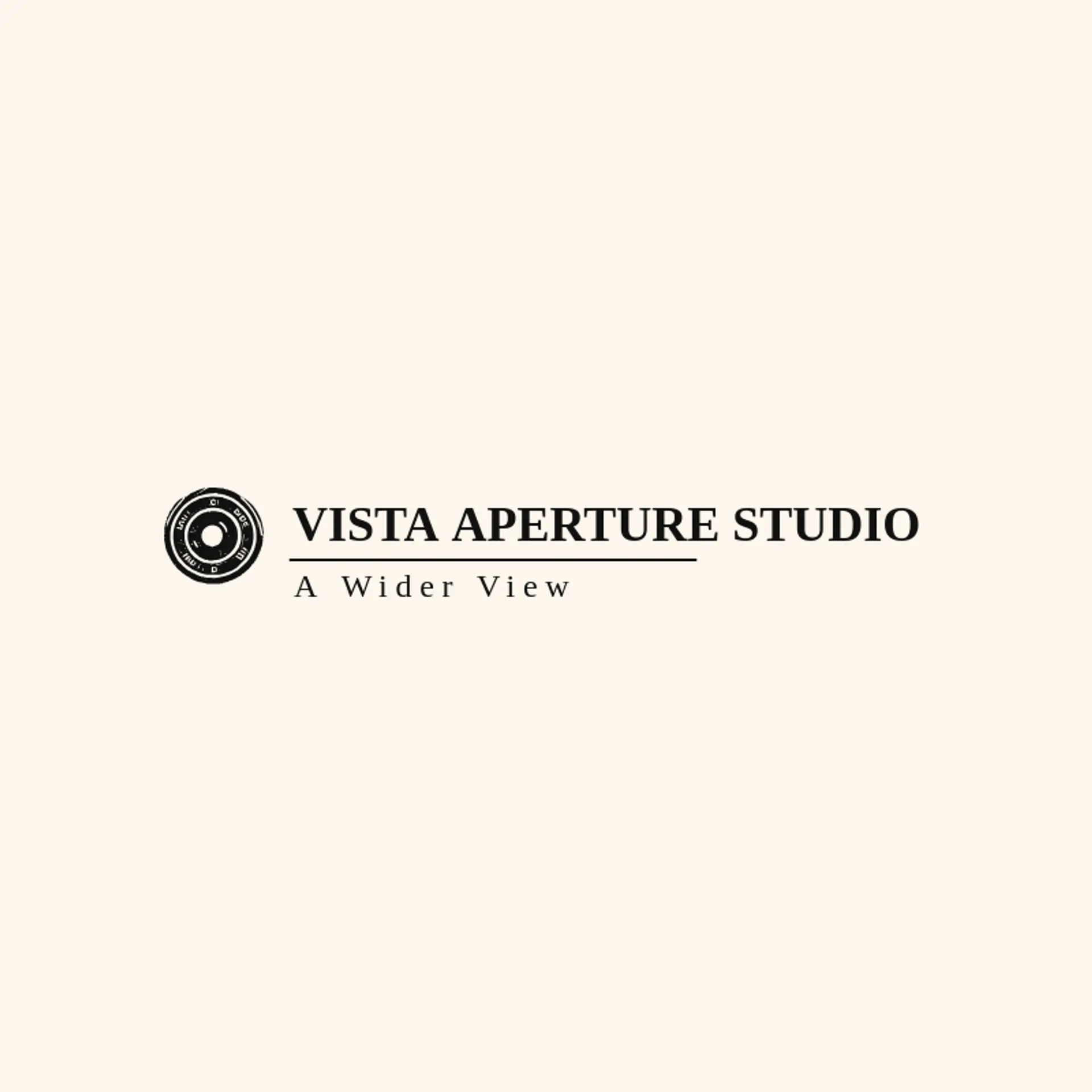 Vista Aperture Studio logo for aperture