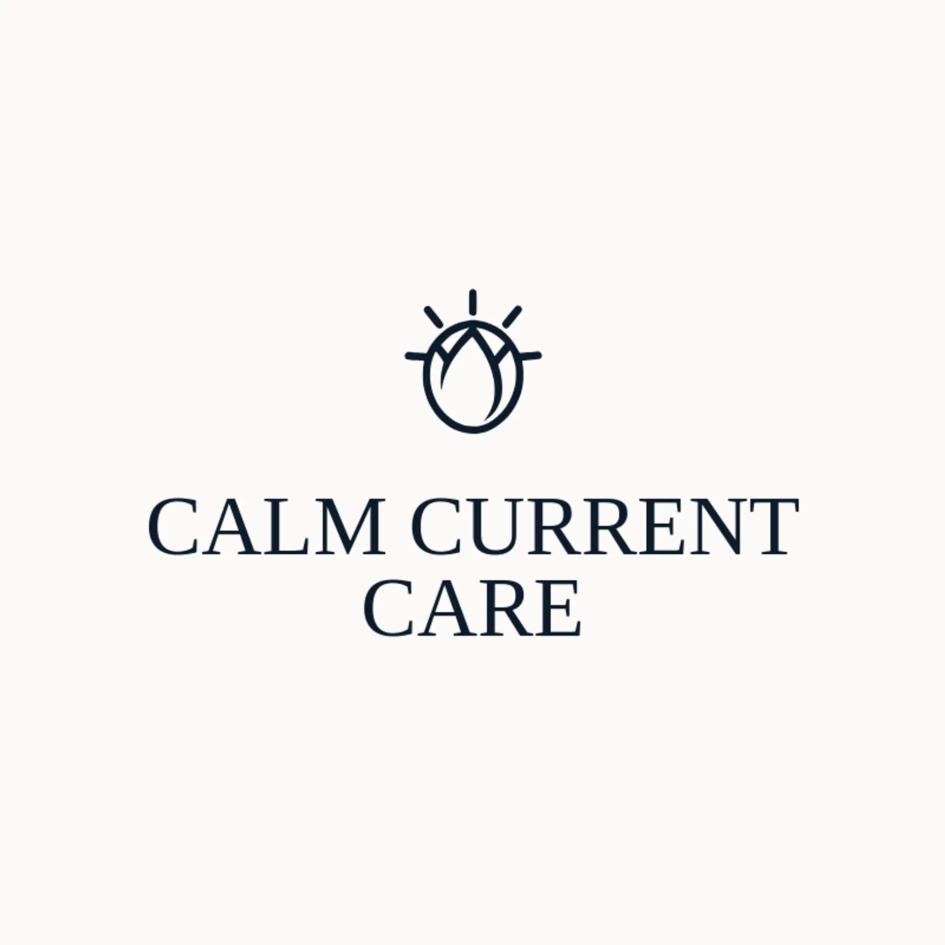 Calm Current Care logo for skin