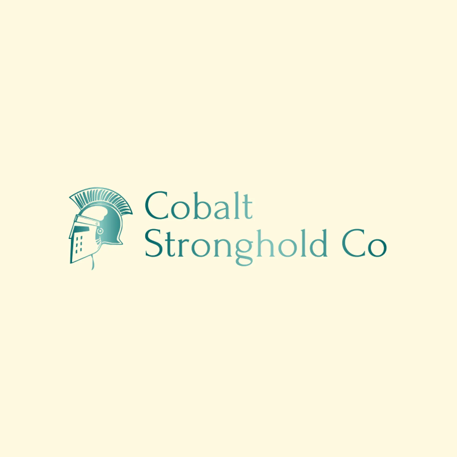 Cobalt Stronghold Co logo for crusader