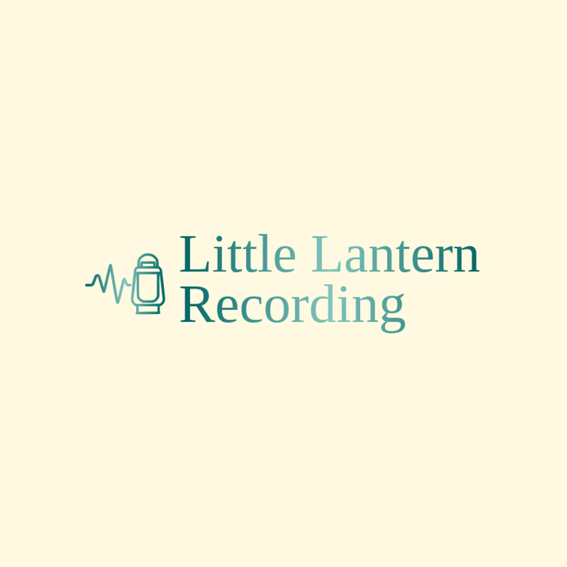Little Lantern Recording logo for recording