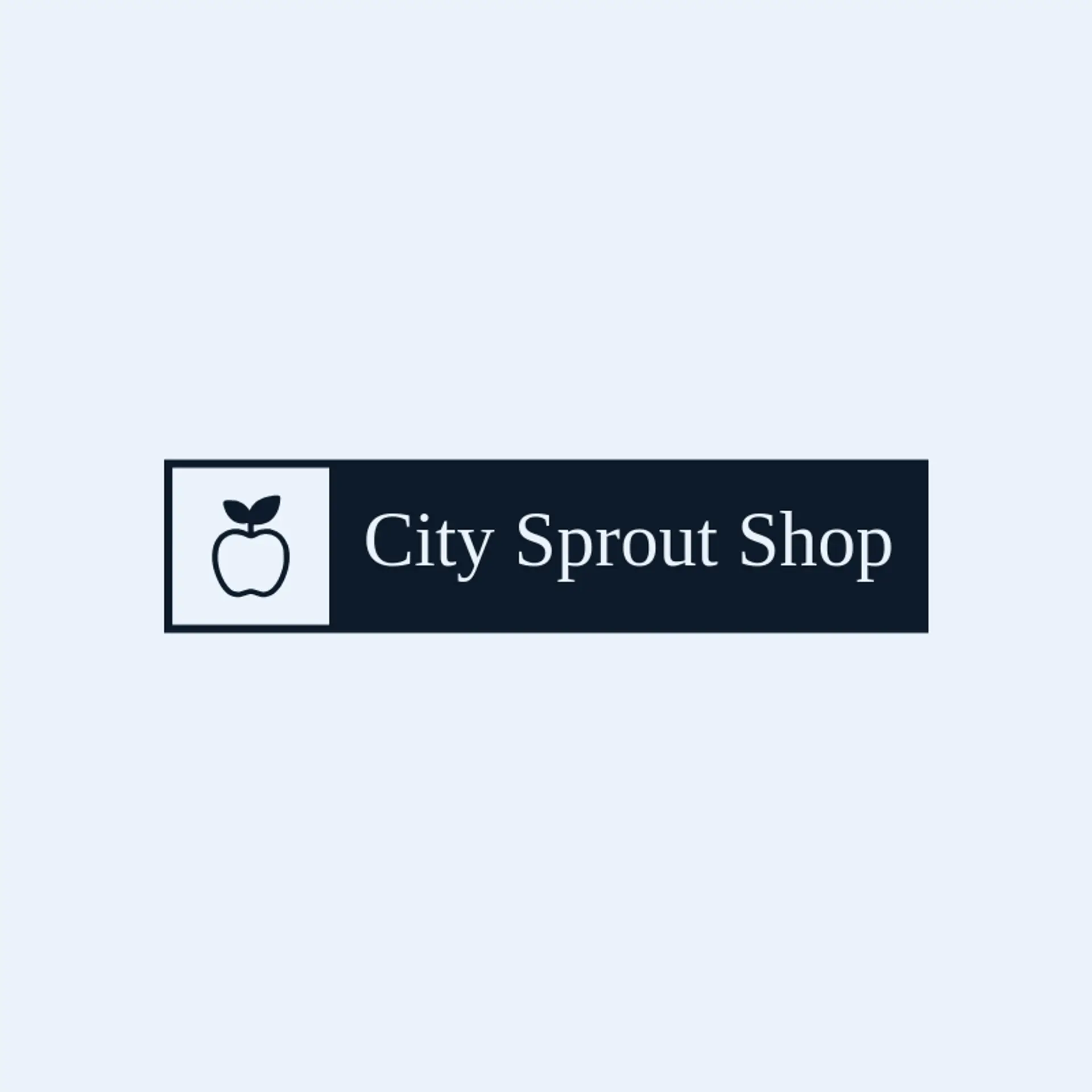 City Sprout Shop logo for convenience store