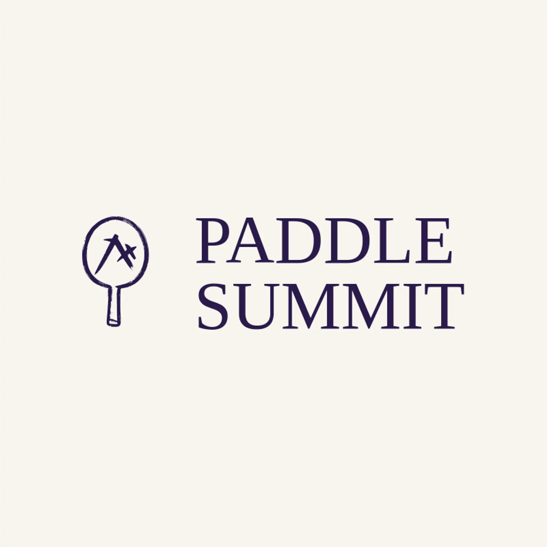 Paddle Summit logo for ping pong