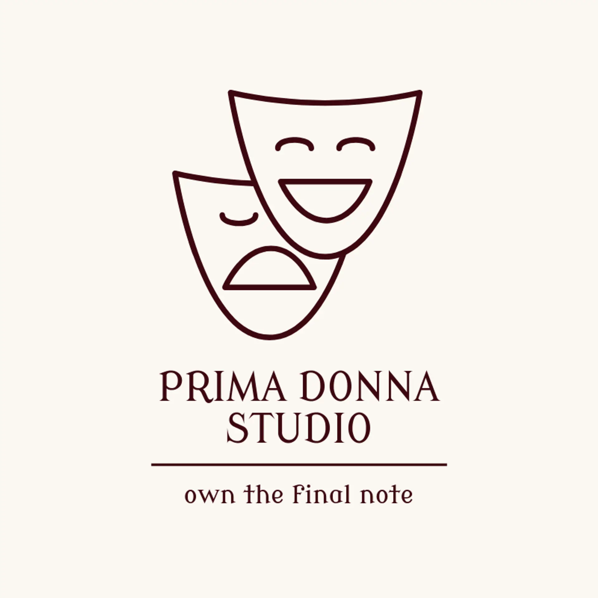 Prima Donna Studio logo for opera