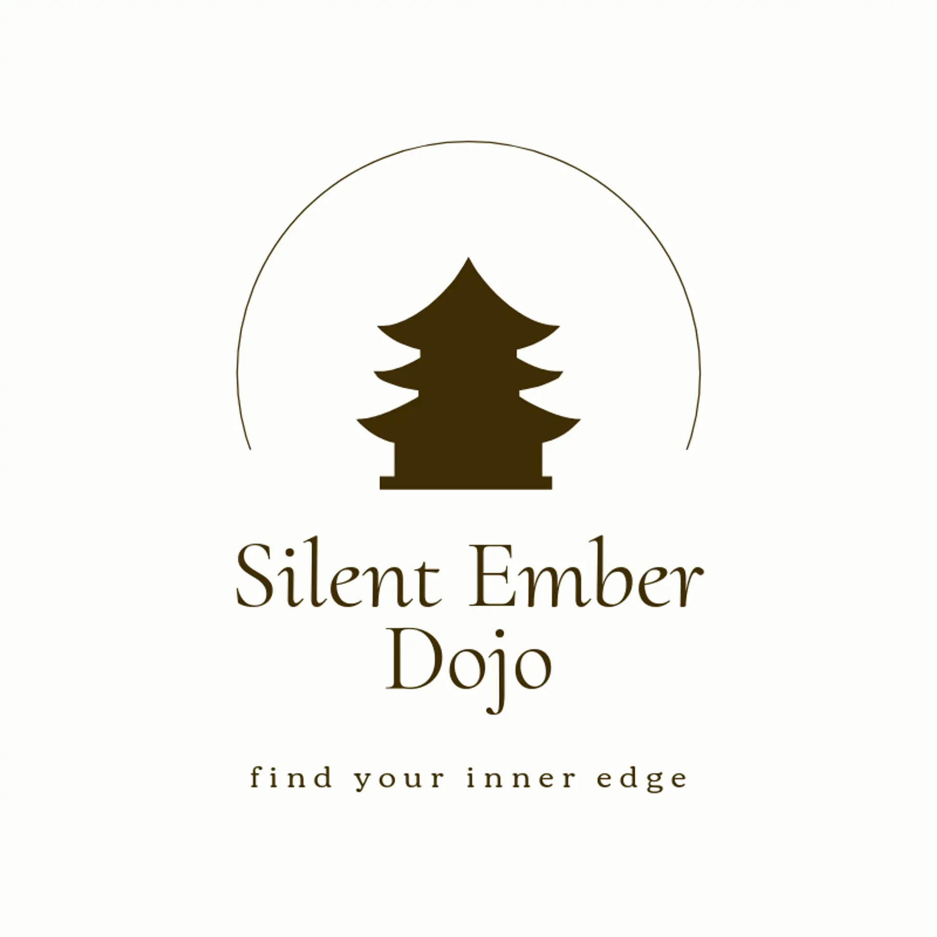 Silent Ember Dojo logo for ninja