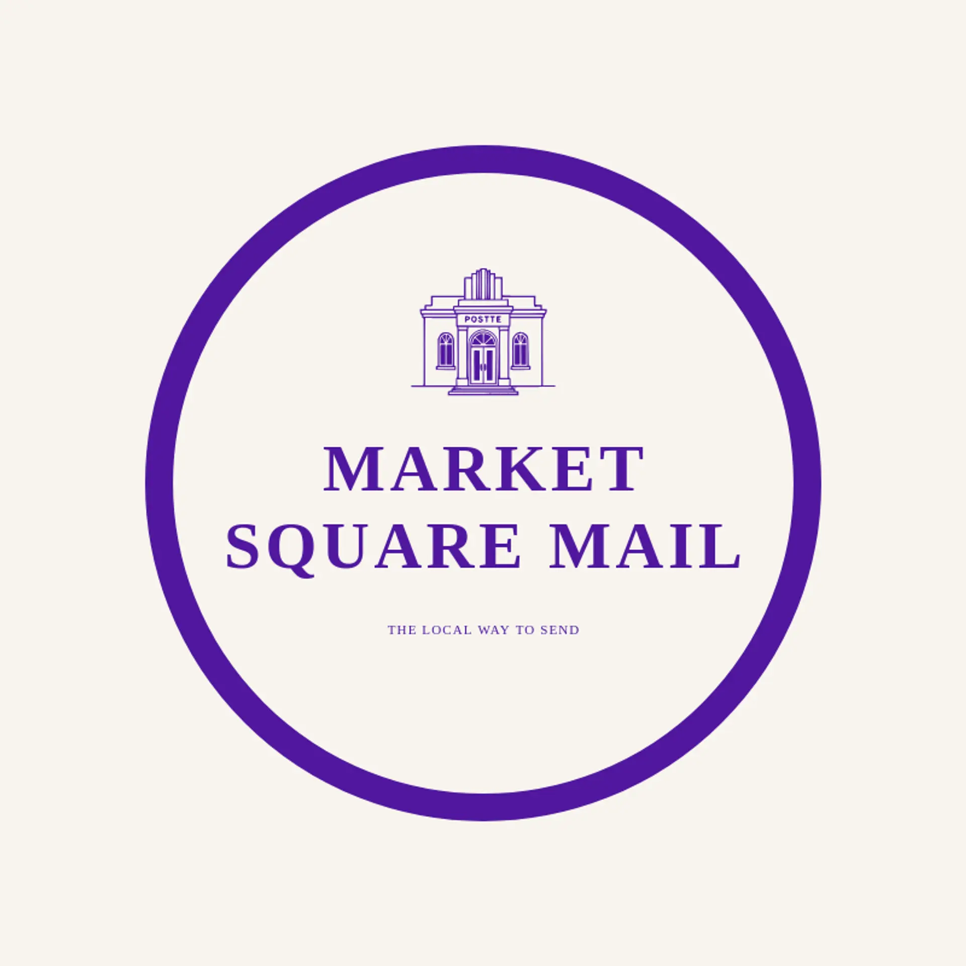 Market Square Mail logo for post office