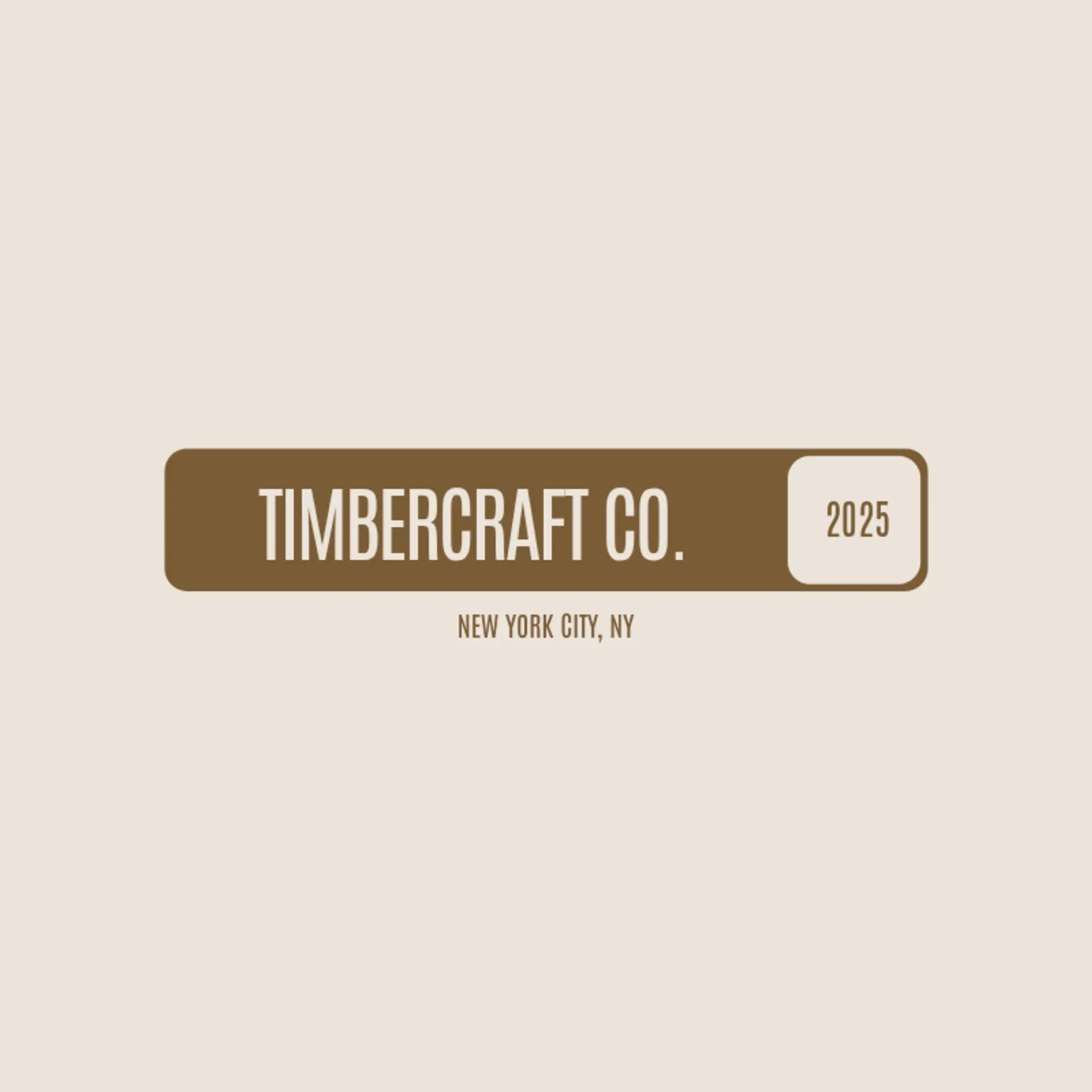 TimberCraft logo for woodworking