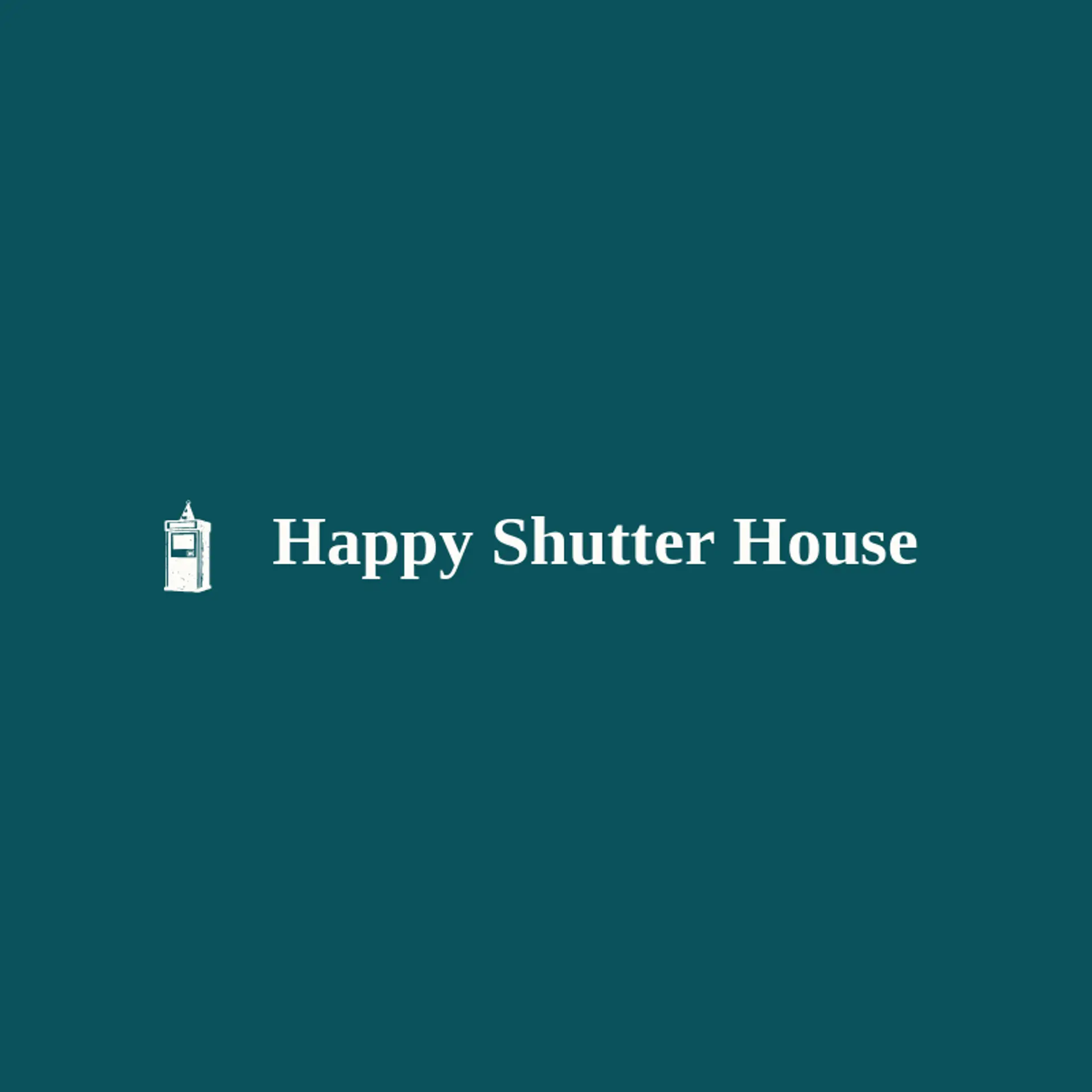 Happy Shutter House logo for photo booth