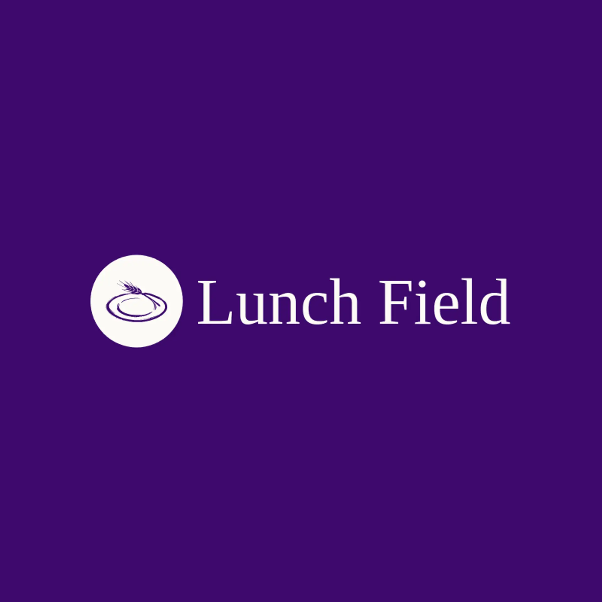 Lunch Field logo for lunch