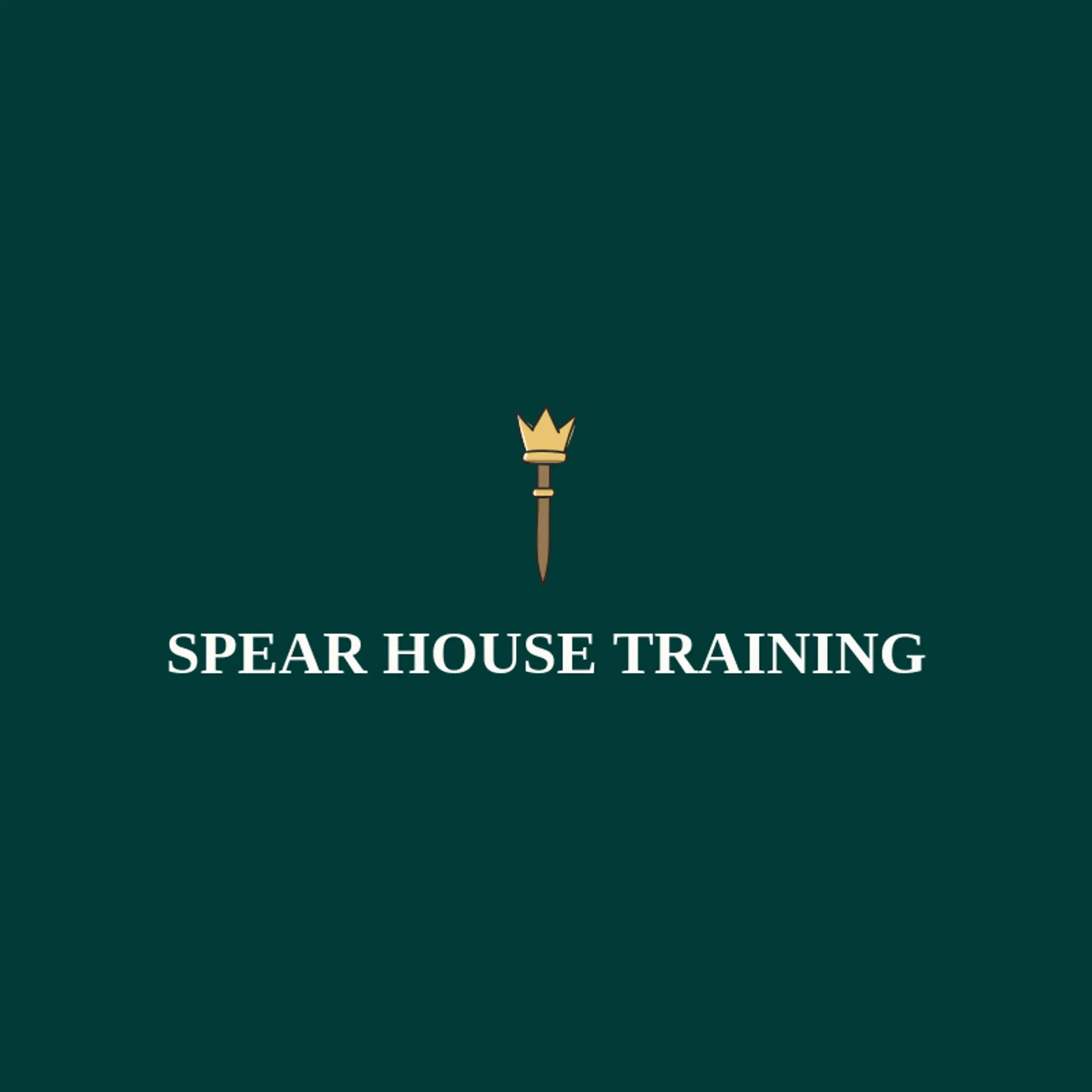 Spear House Training logo for gladiator