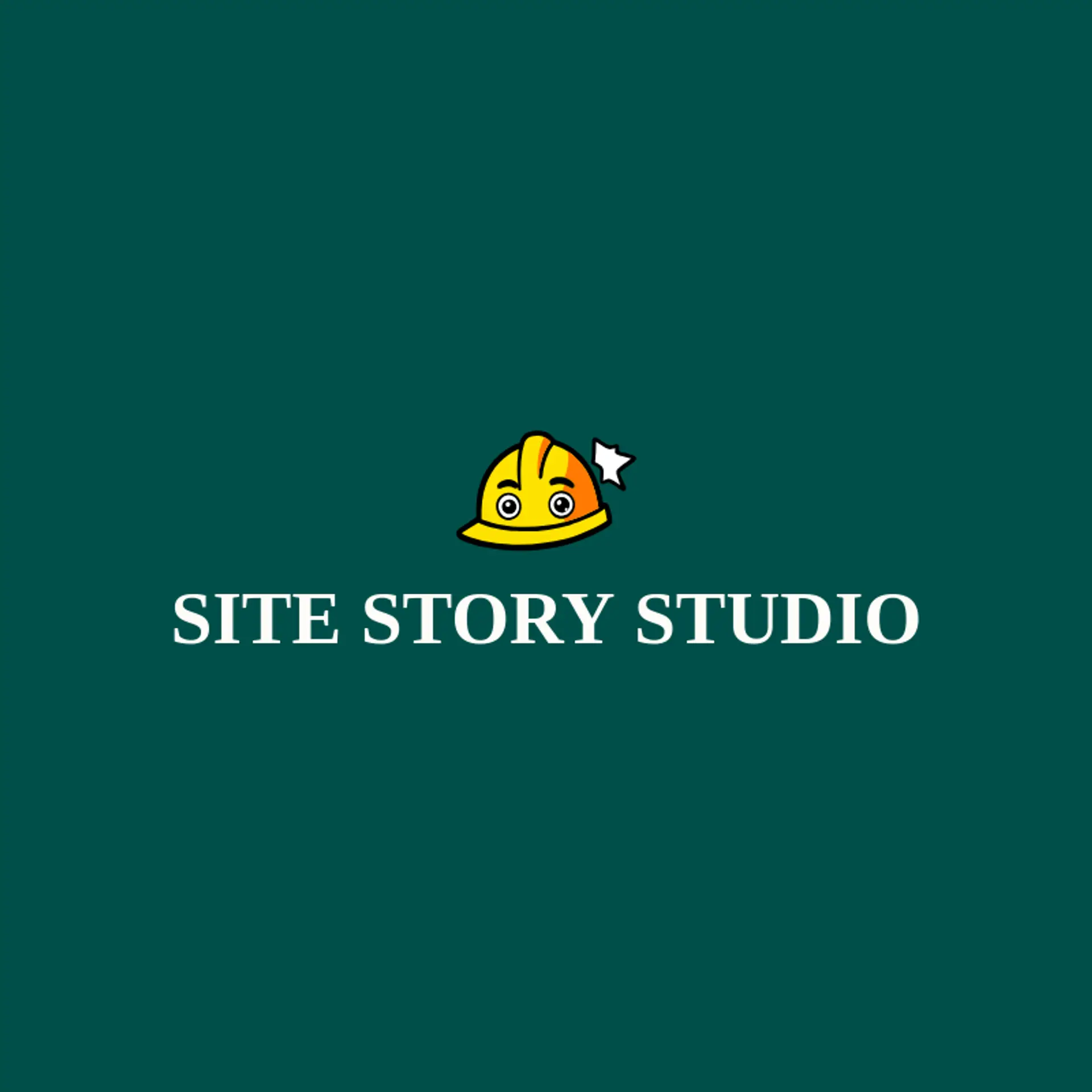 Site Story Studio logo for hard hat