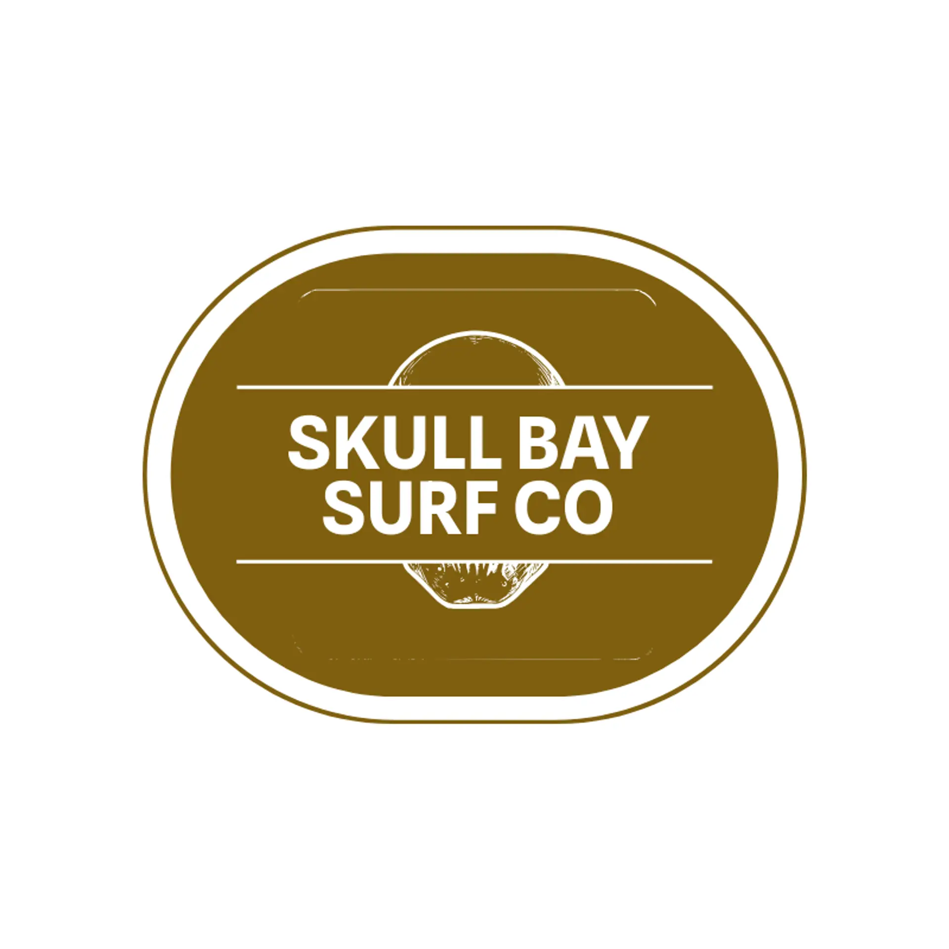 Skull Bay Surf Co logo for skull