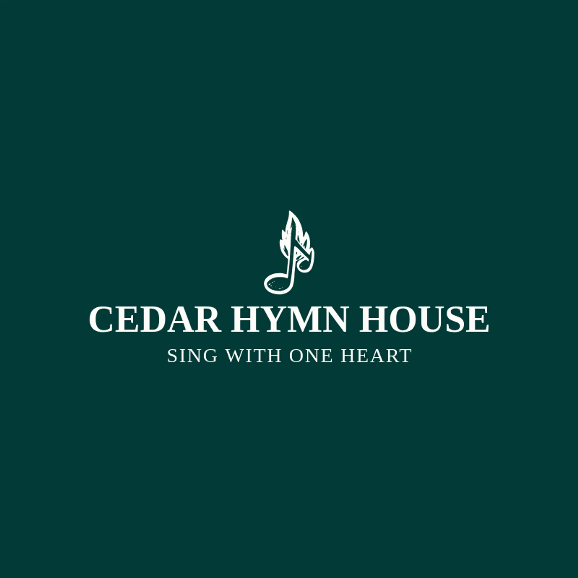 Cedar Hymn House logo for worship