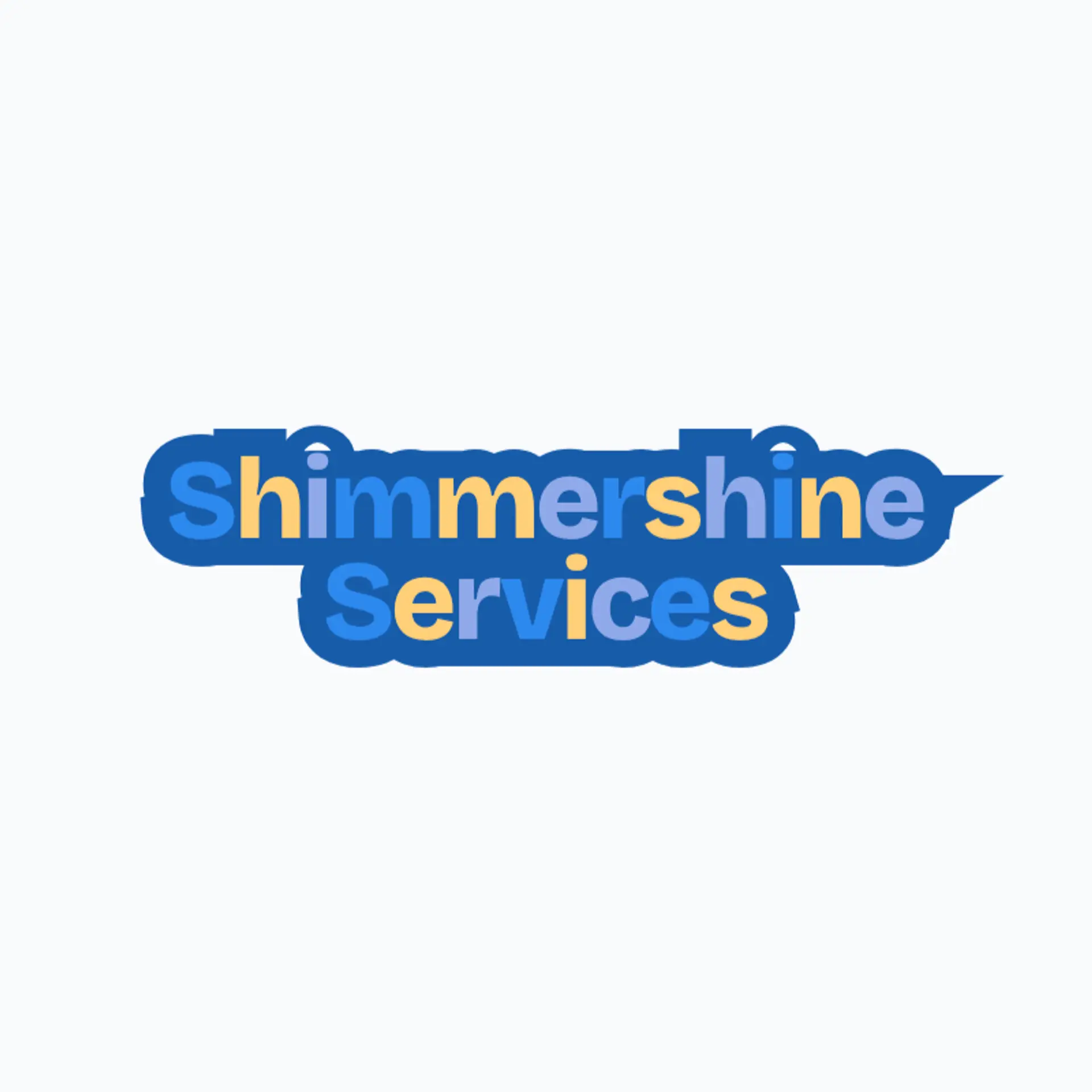 ShimmerShine Services logo for cleaning company