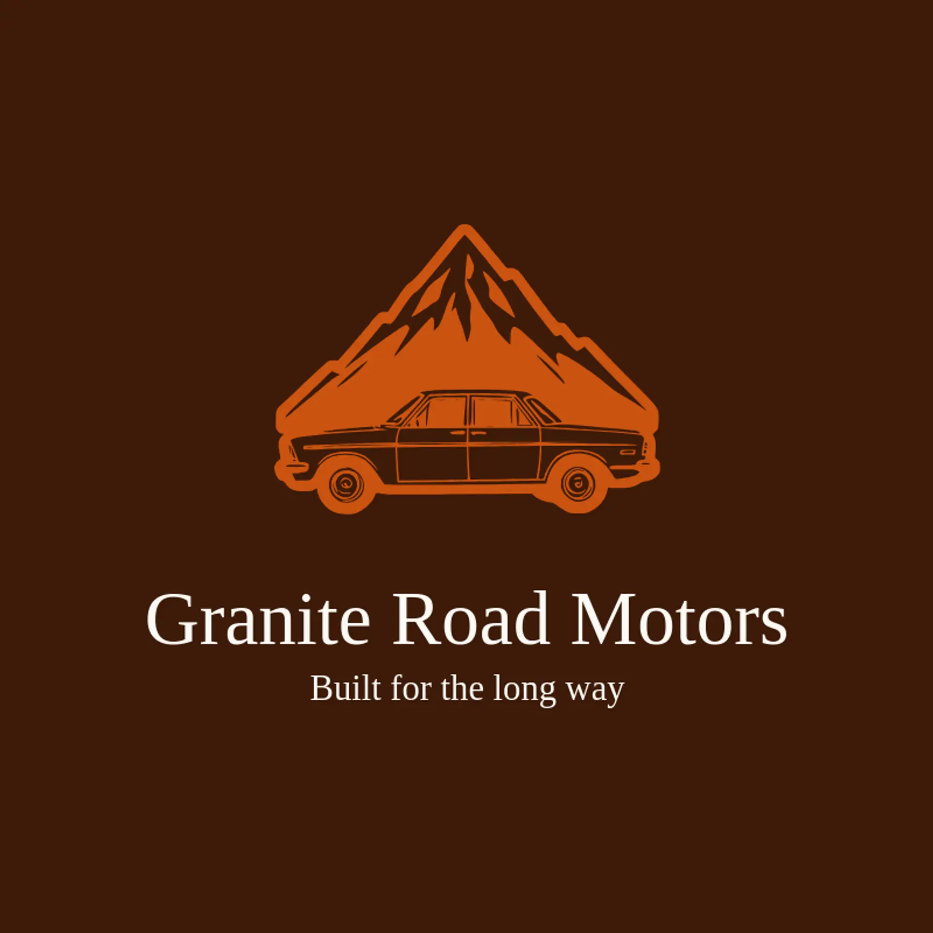 Granite Road Motors logo for sedan