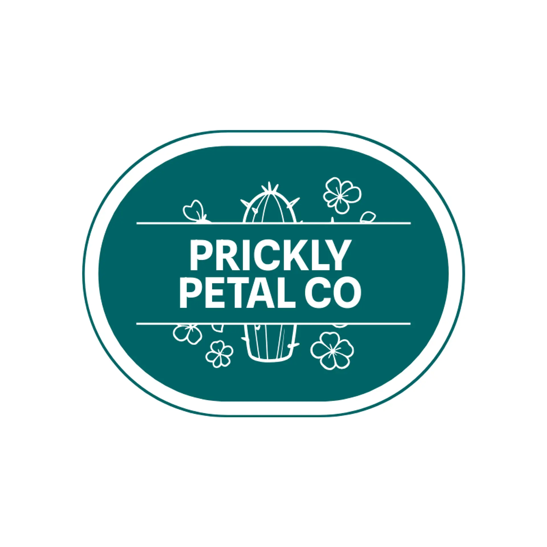Prickly Petal Co logo for cactus