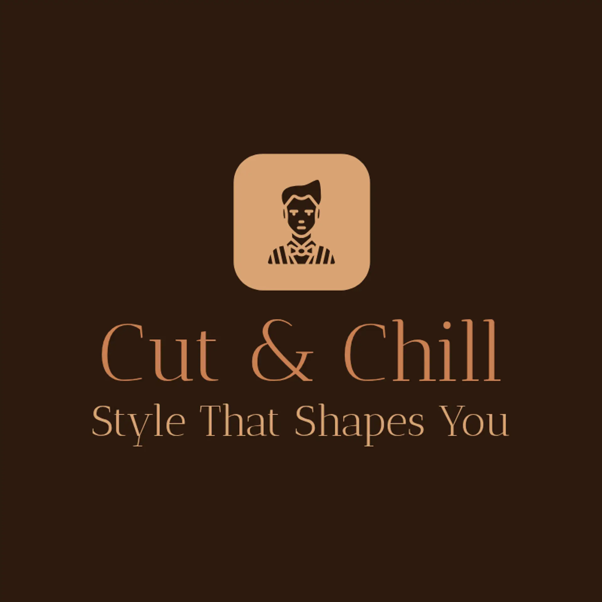 Cut & Chill logo for barber