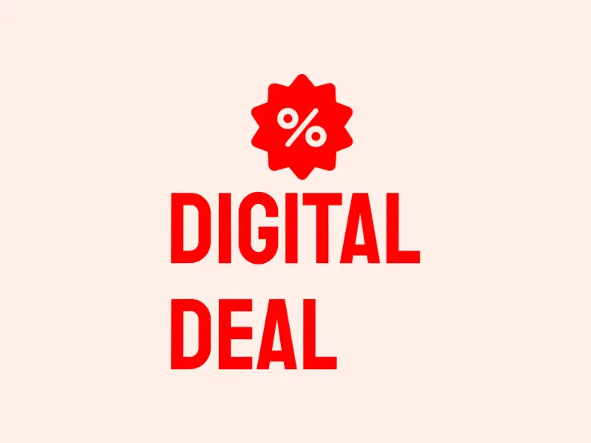 digital deals dropshipping business logo