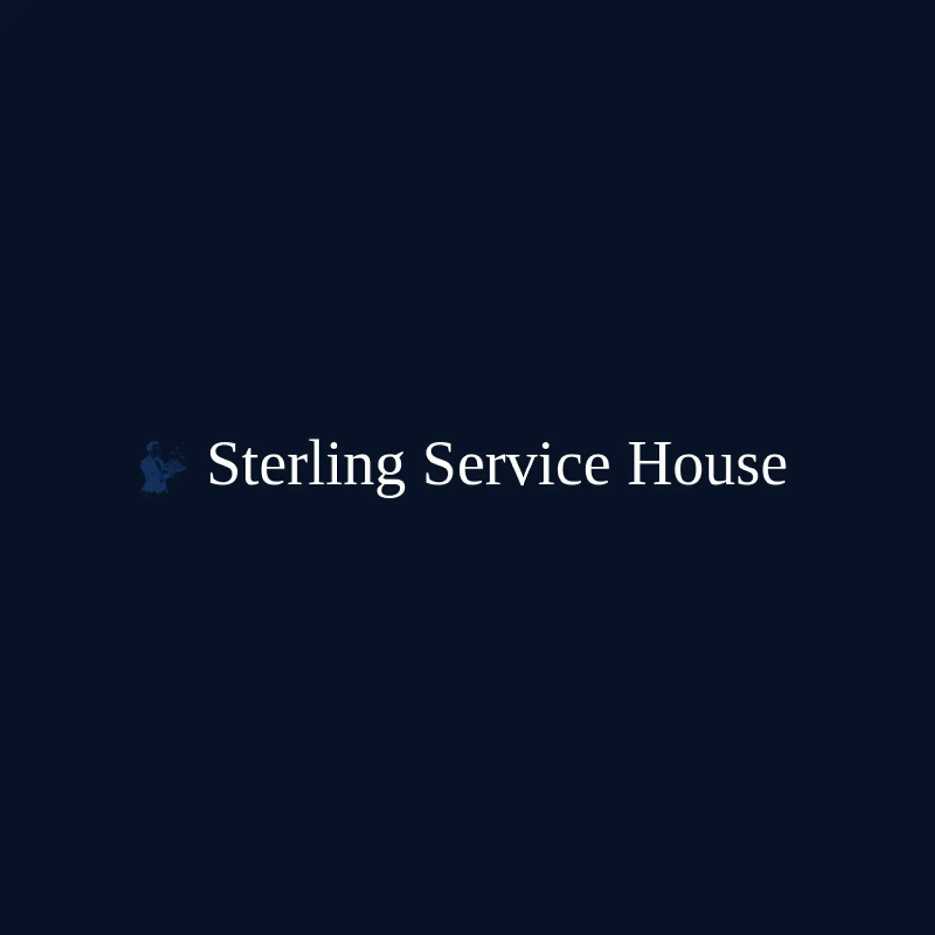 Sterling Service House logo for butler
