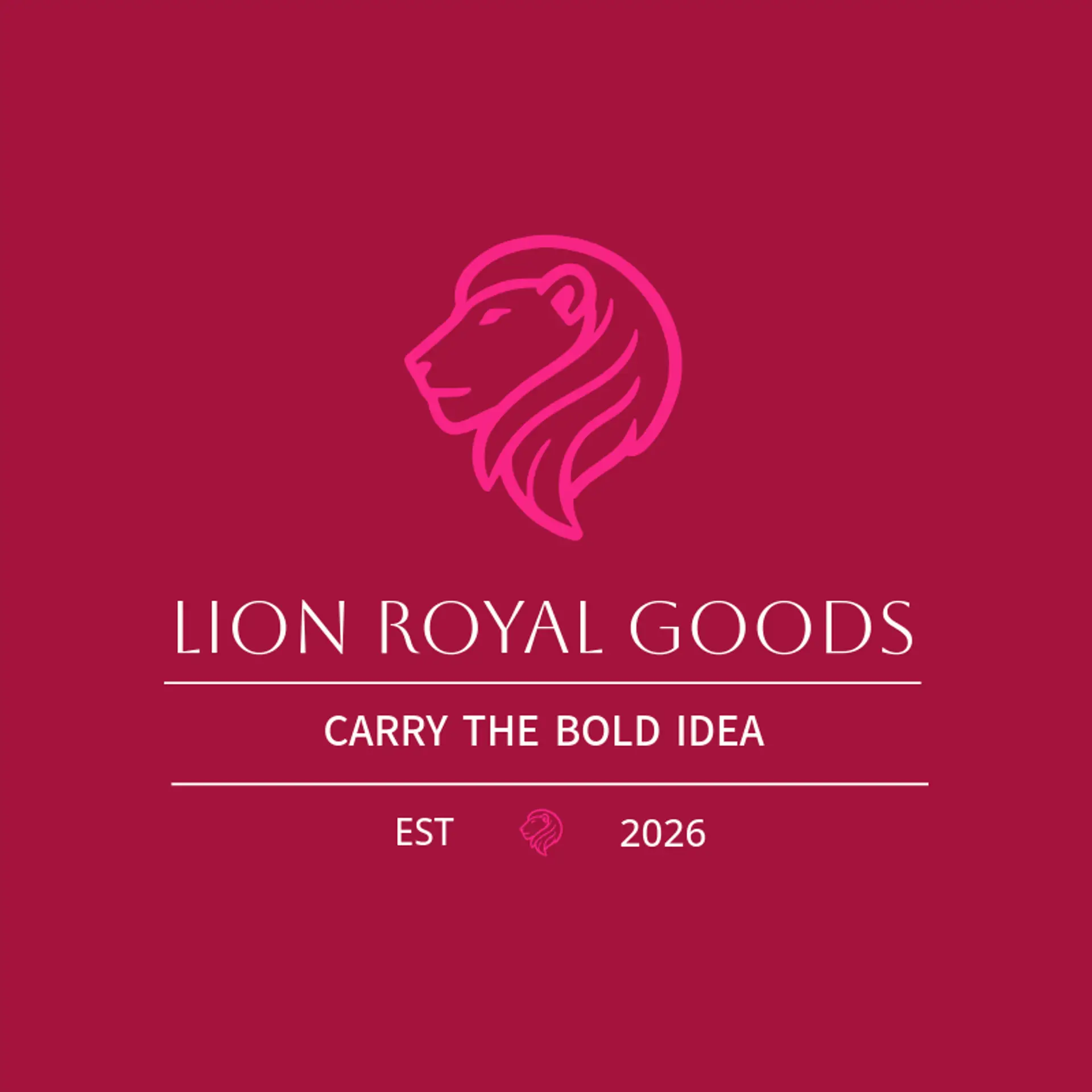 Lion Royal Goods logo for monarch