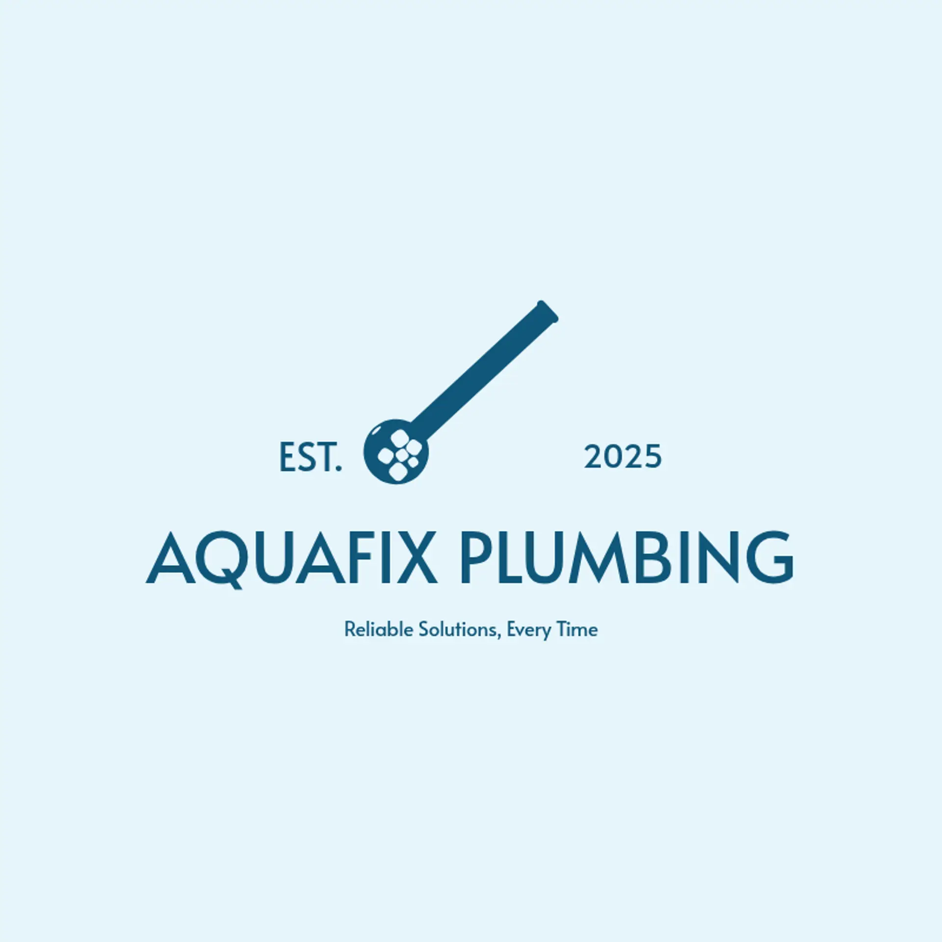 Blue Pipe Pros logo for plumbing