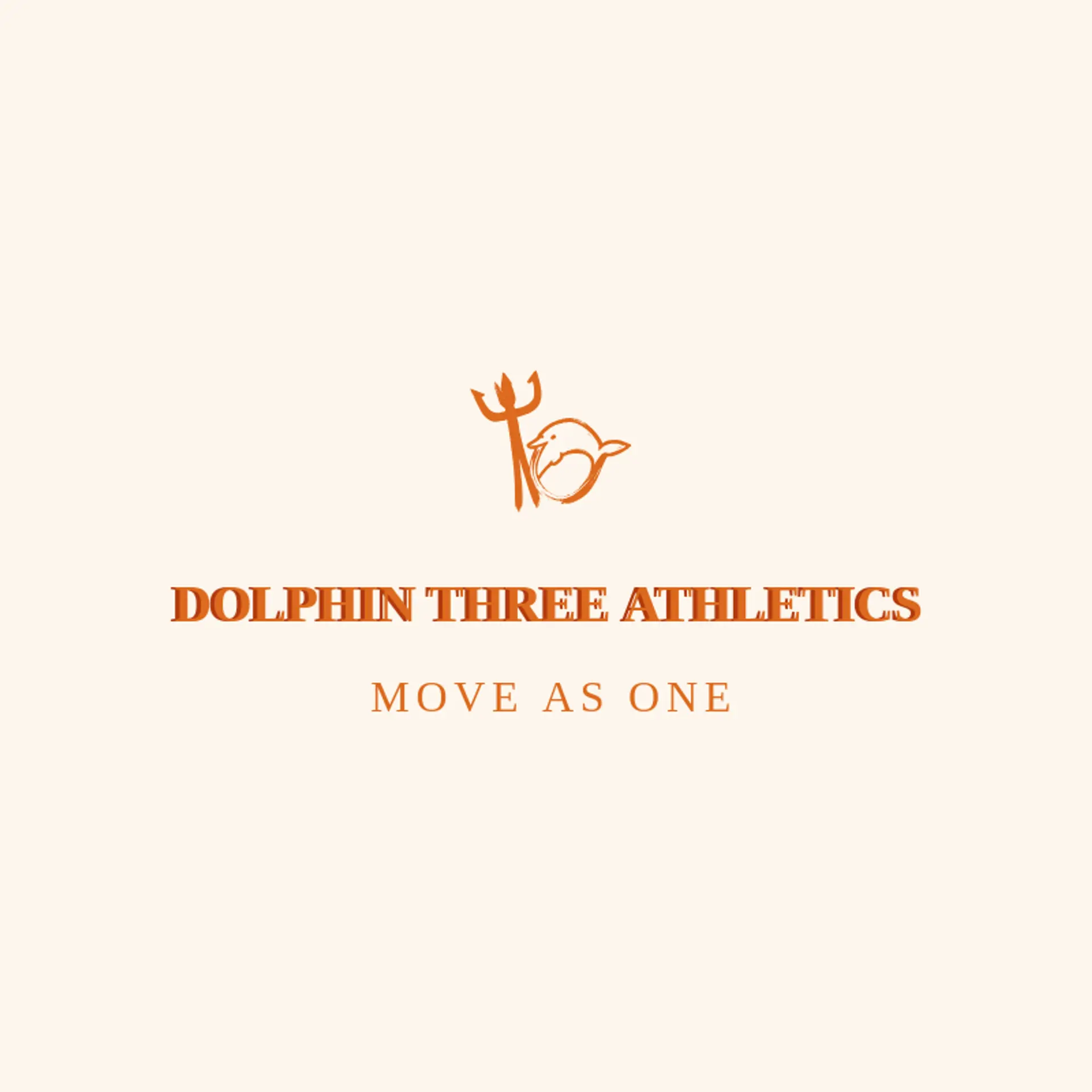Dolphin Three Athletics logo for trident