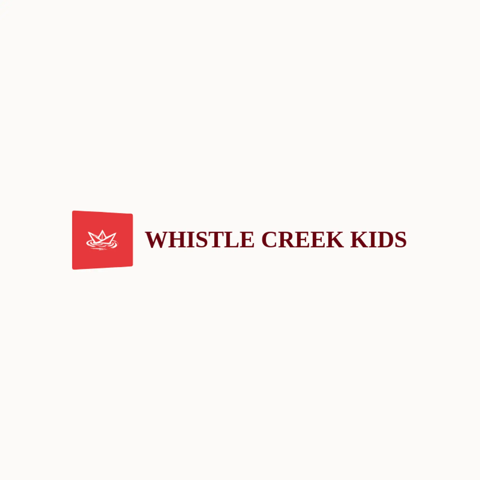 Whistle Creek Kids logo for kindergarten