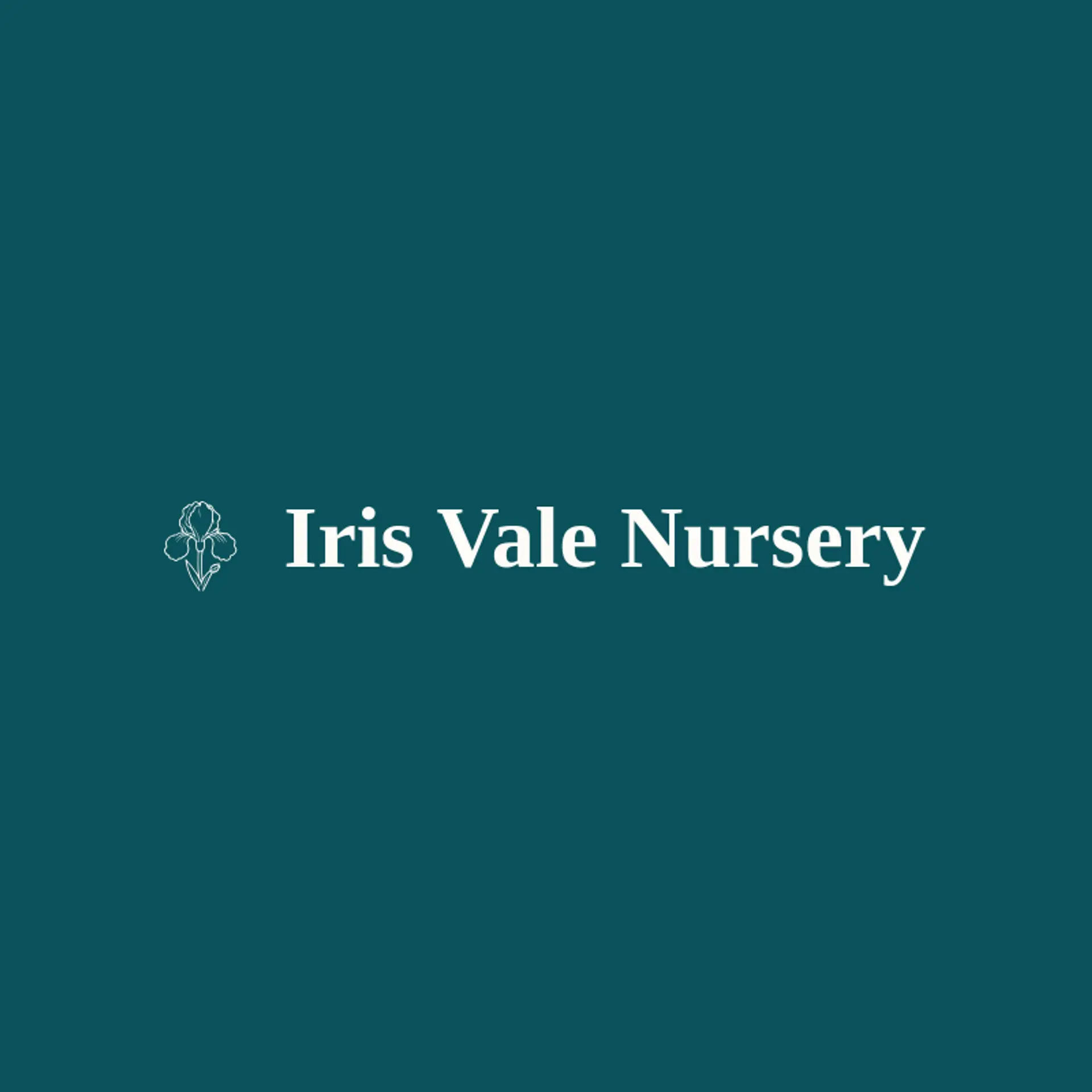 Iris Vale Nursery logo for iris