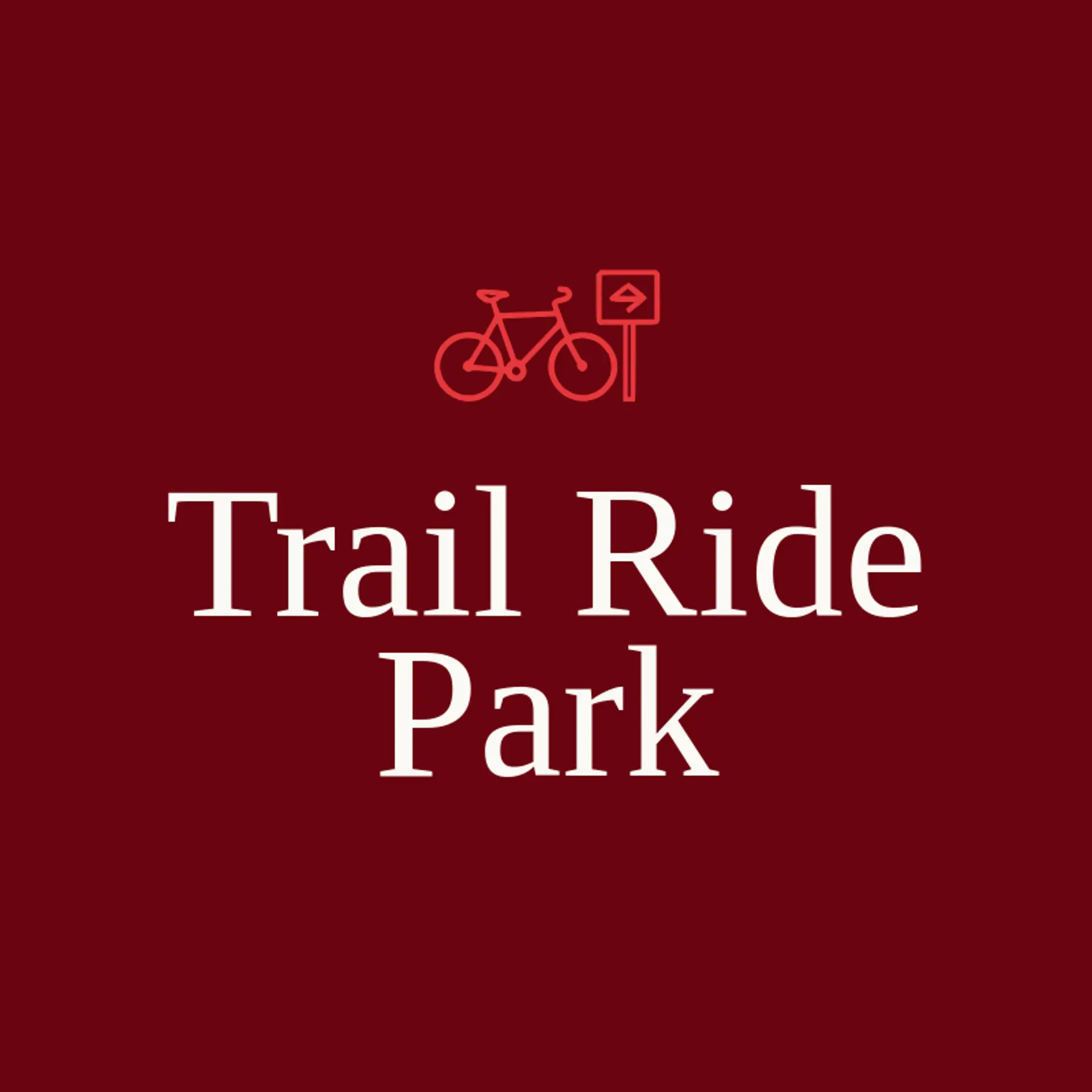Trail Ride Park logo for park