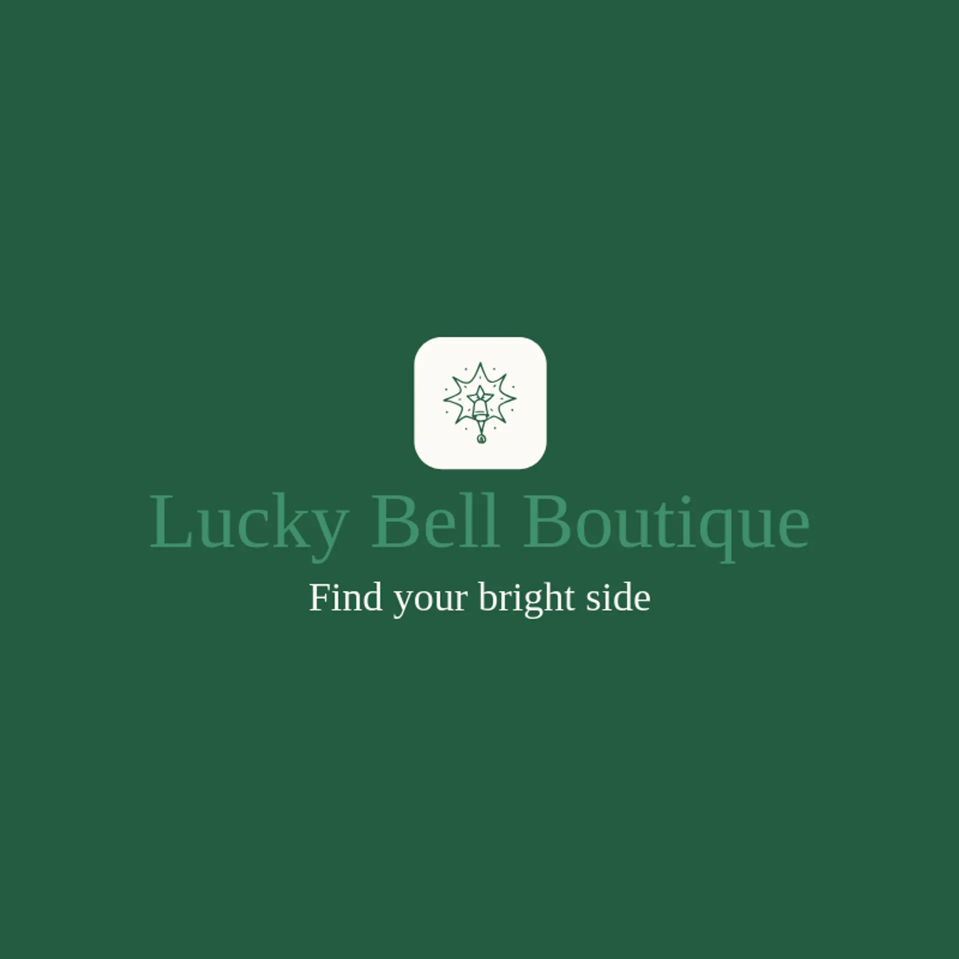 Lucky Bell Boutique logo for bell