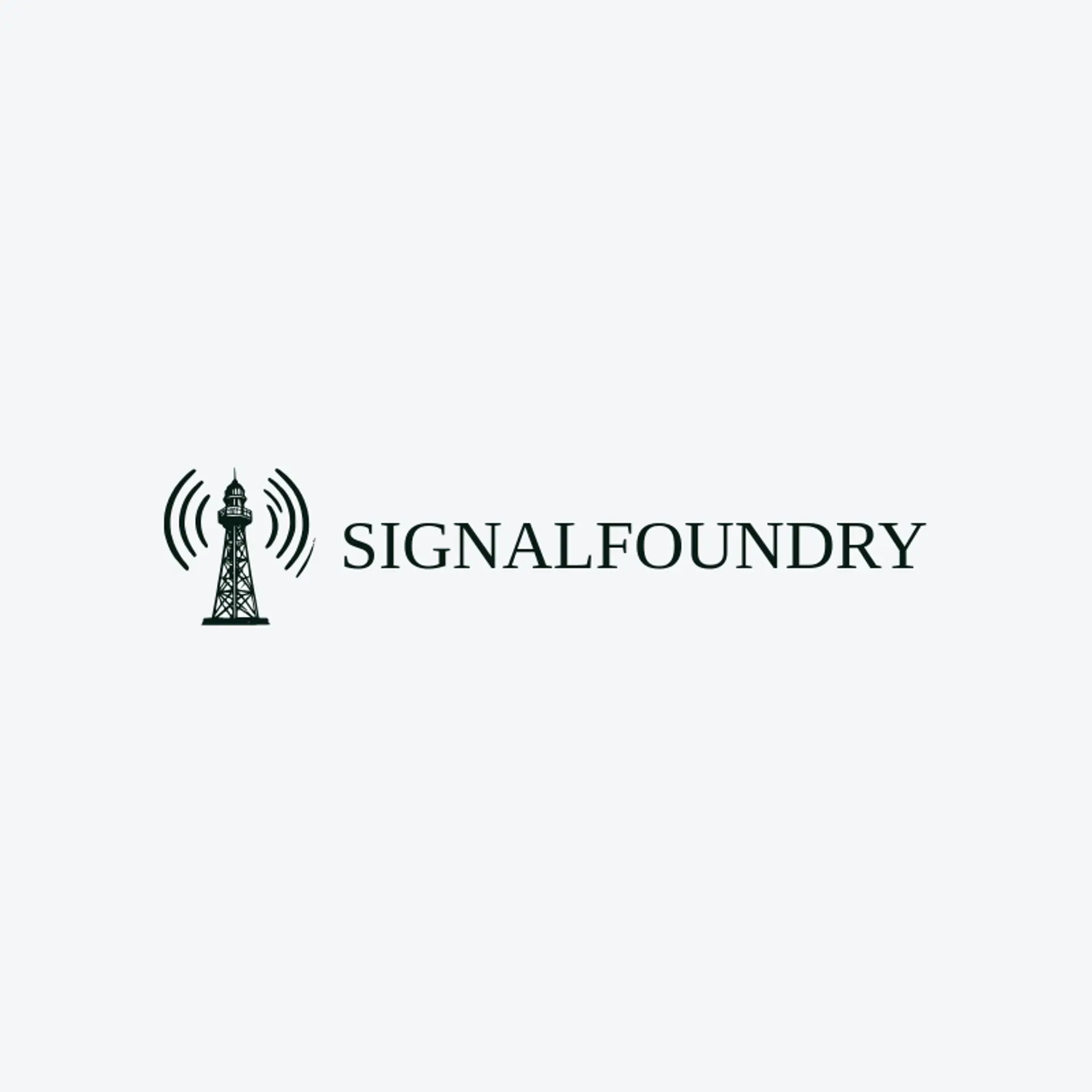 Signal Foundry logo for static