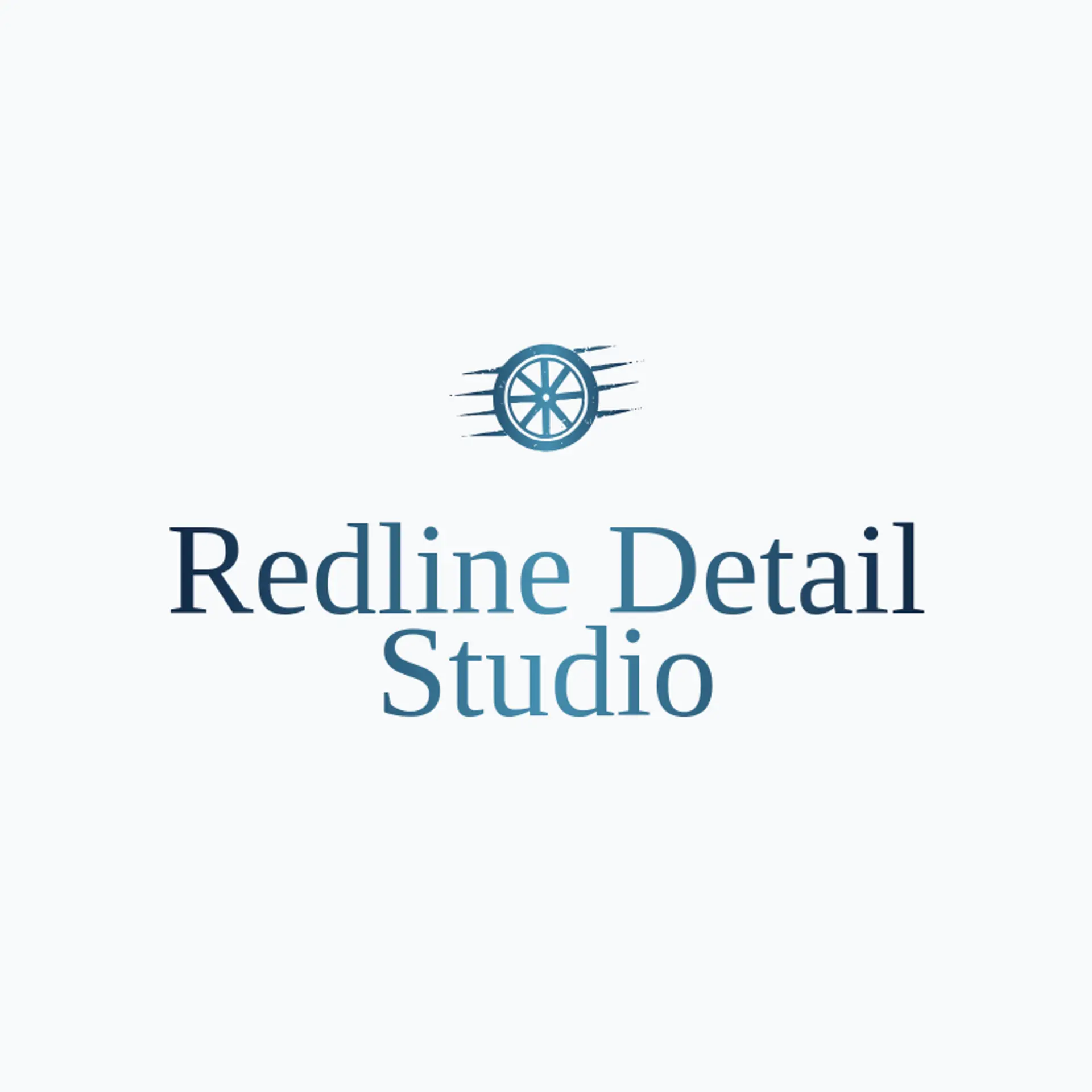 Redline Detail Studio logo for detail