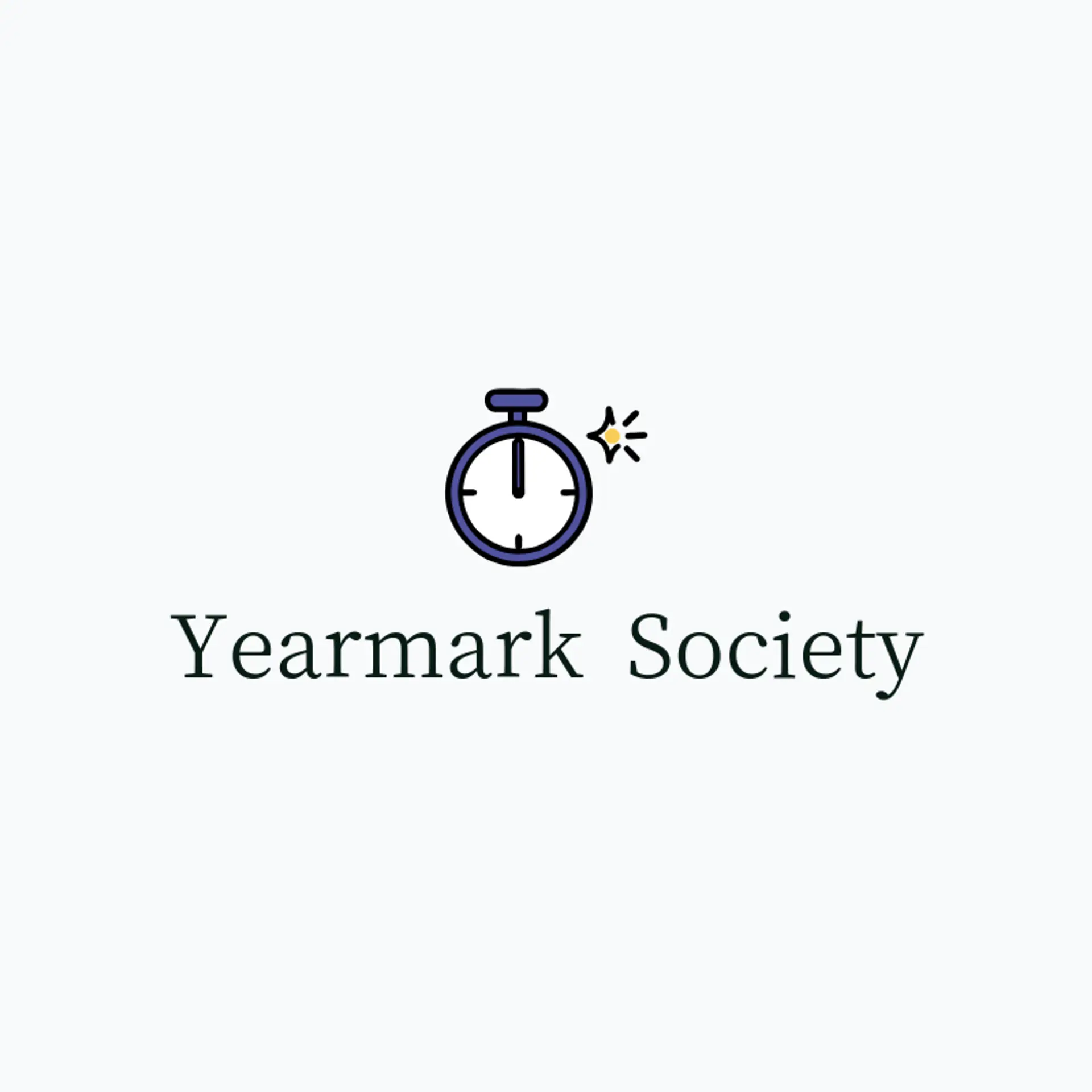 Yearmark Society logo for anniversary